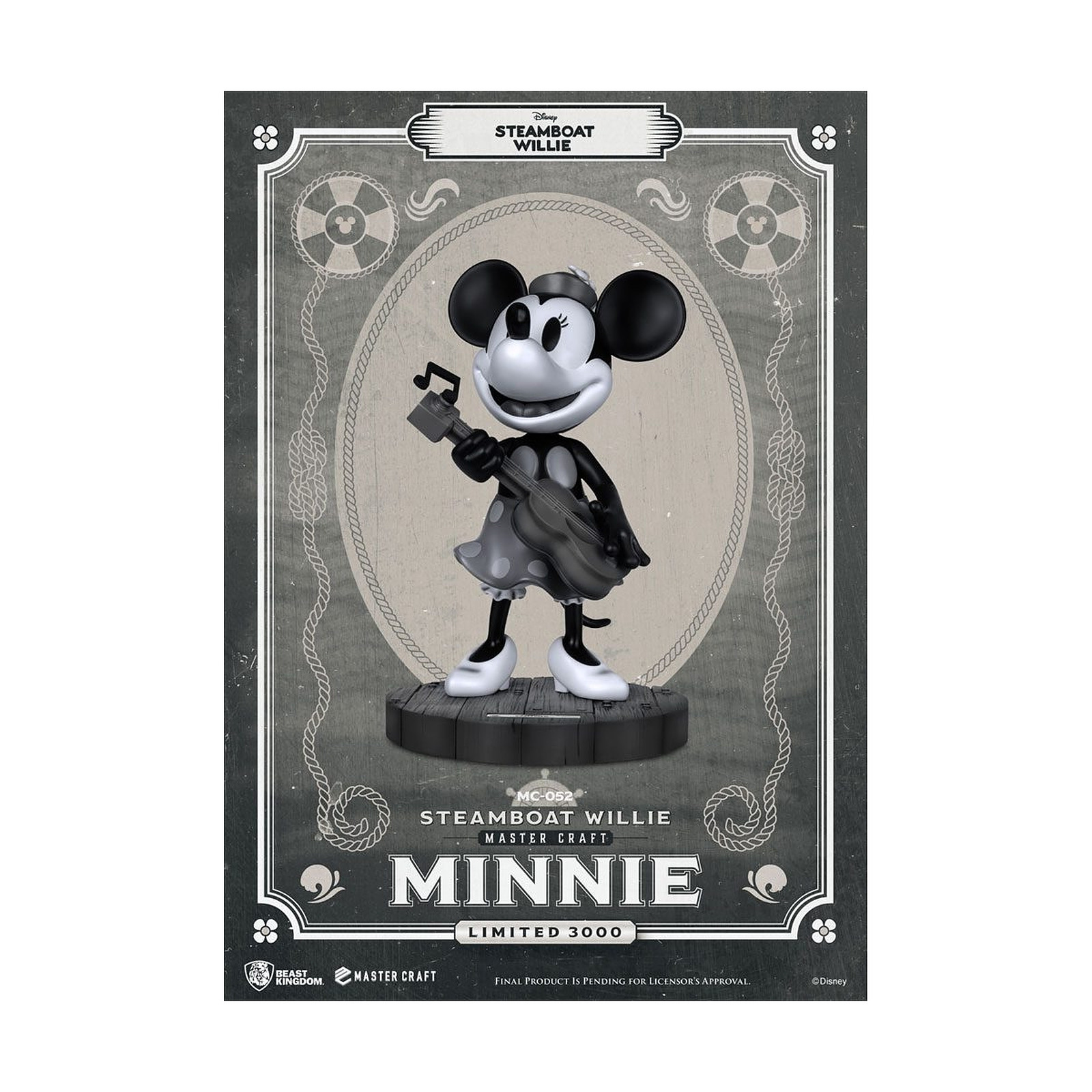 Steamboat Willie - Statuette Master Craft Minnie 40 cm - Figurines Beast Kingdom Toys