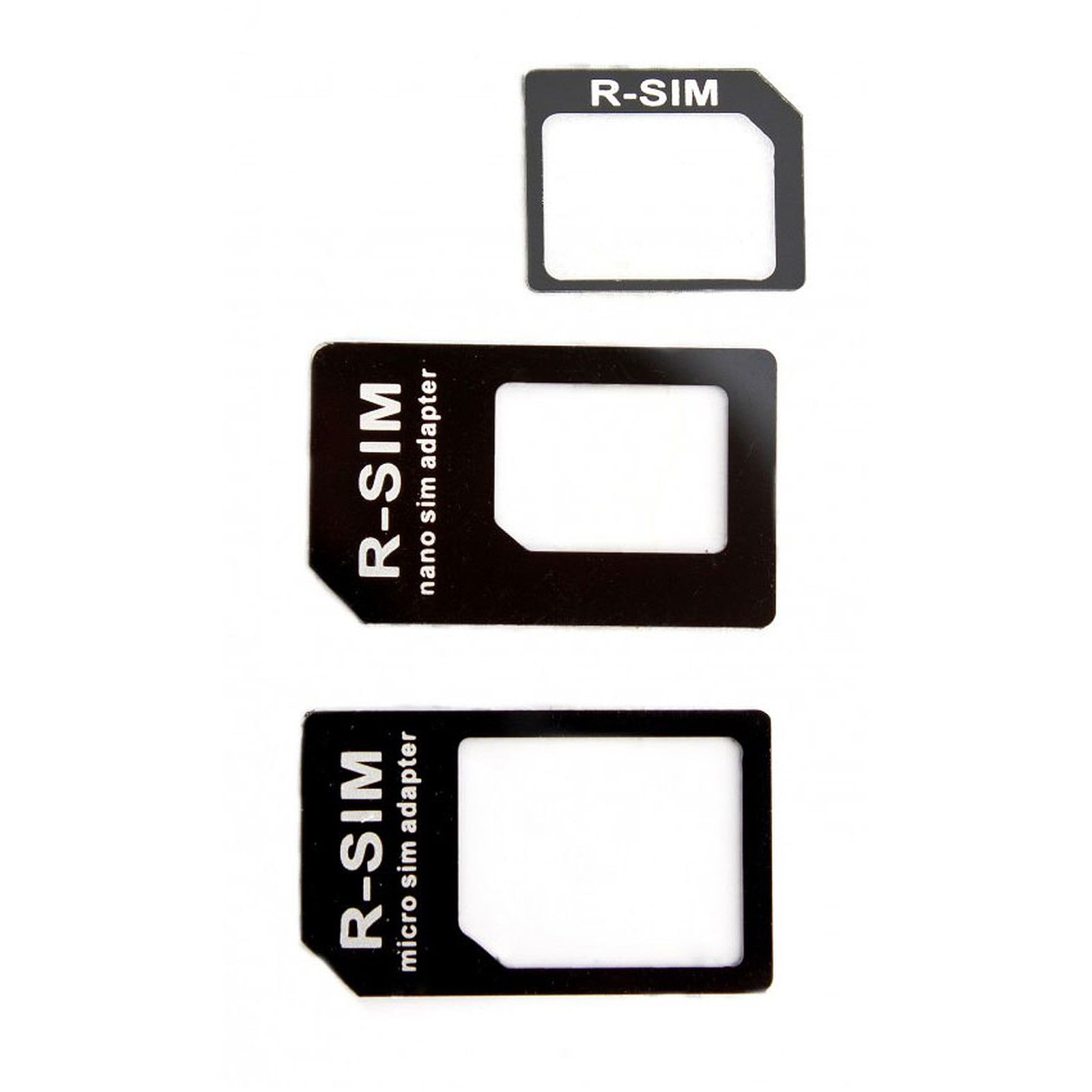 Enjoy Adaptateur Carte SIM Nano + Micro SIM 3 en 1 - Cable & Adaptateur enjoy
