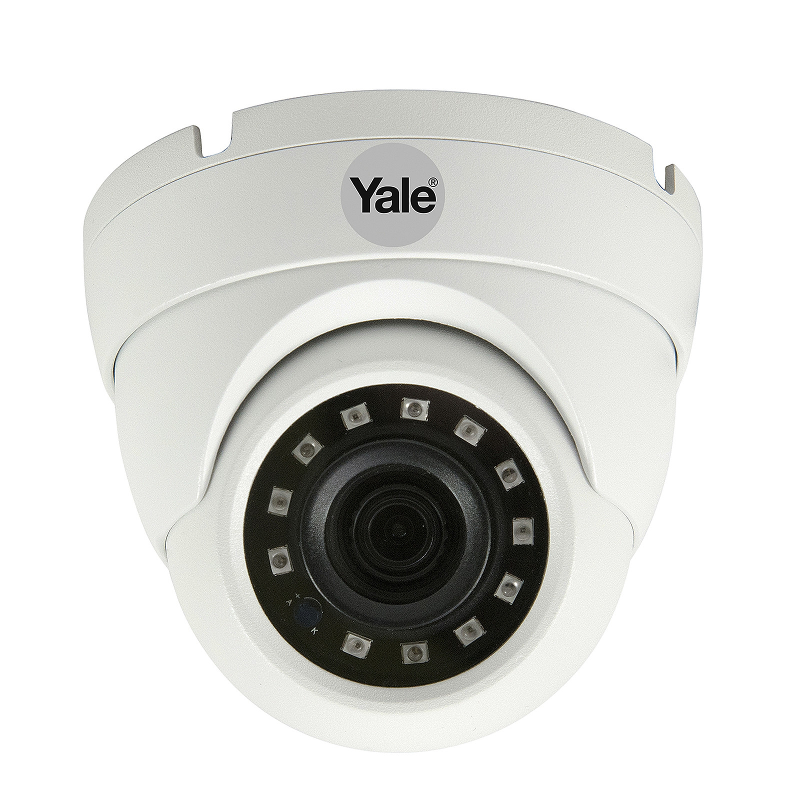 Yale - Camera dome filaire 1080p - SV-ADFX-W - Camera de surveillance Yale Smart Living