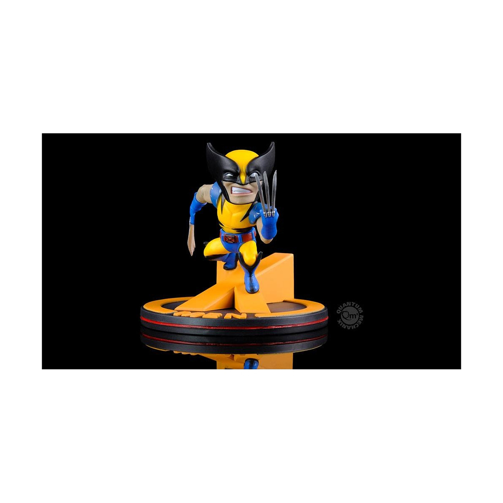 Marvel - Diorama Q-Fig Wolverine (X-Men) 10 cm - Figurines Quantum Mechanix
