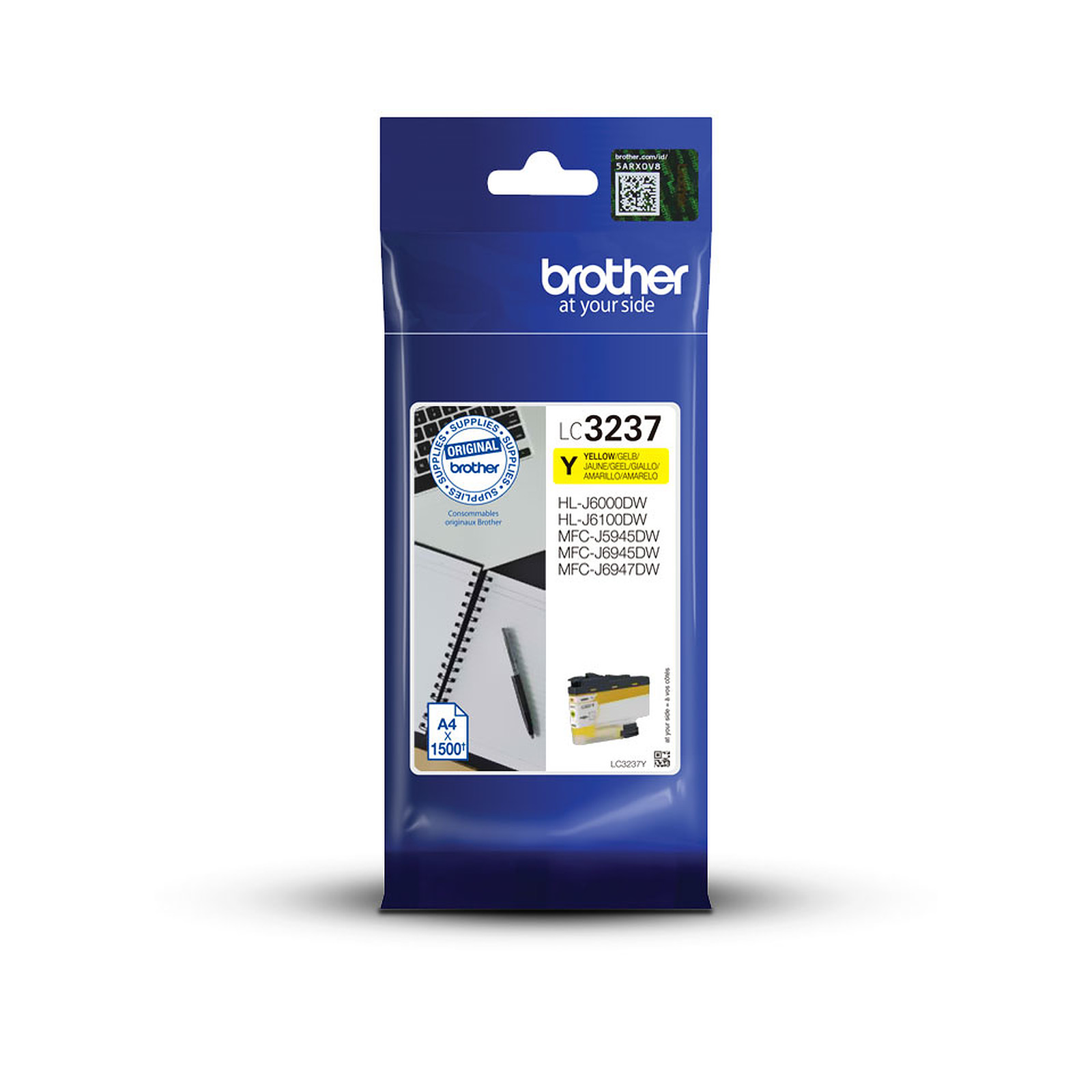 Brother LC3237Y (Jaune) - Cartouche imprimante Brother