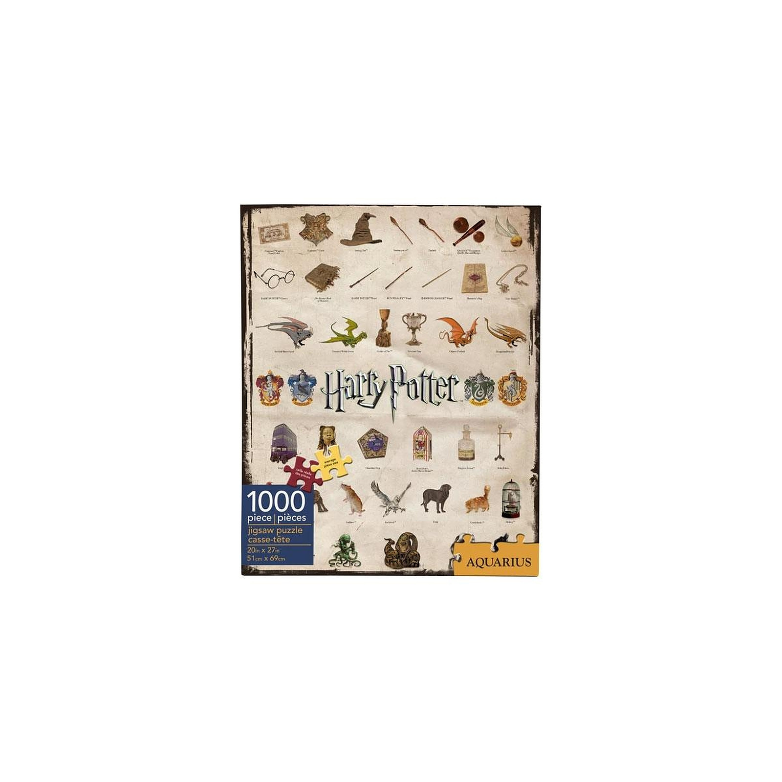 Harry Potter - Puzzle Icons (1000 pièces) - Puzzle DIVERS