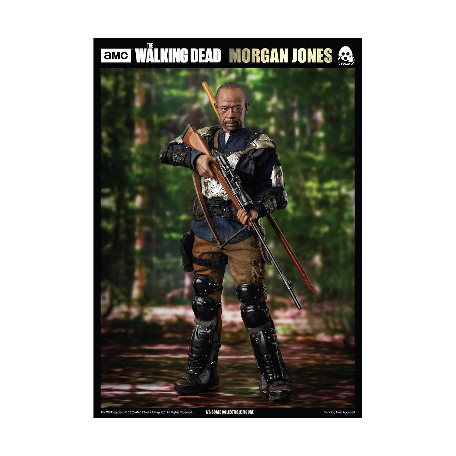 The Walking Dead - Figurine 1/6 Morgan Jones 30 cm - Figurines Threezero