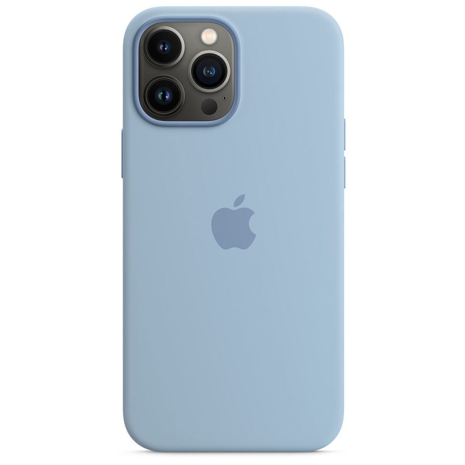 Apple Silicone Case with MagSafe Bleu Brume Apple iPhone 13 Pro Max - Coque telephone Apple