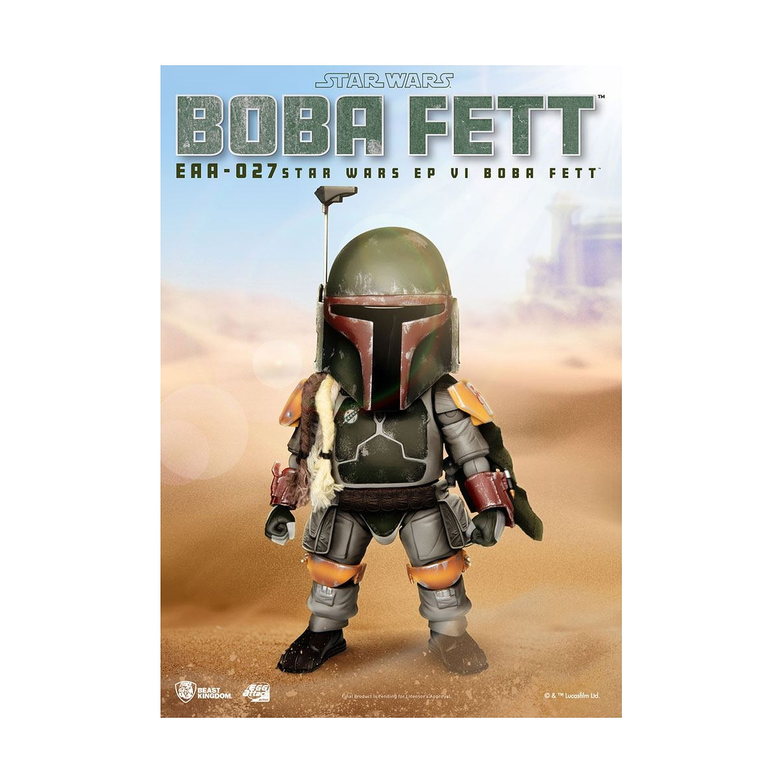 Star Wars Episode VI - Figurine Egg Attack Boba Fett 16 cm - Figurines Beast Kingdom Toys