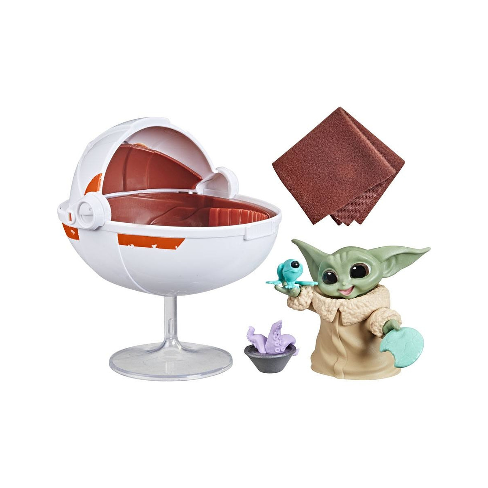 Star Wars Mandalorian Bounty Collection - Pack Landau flottant de Grogu - Figurines Hasbro