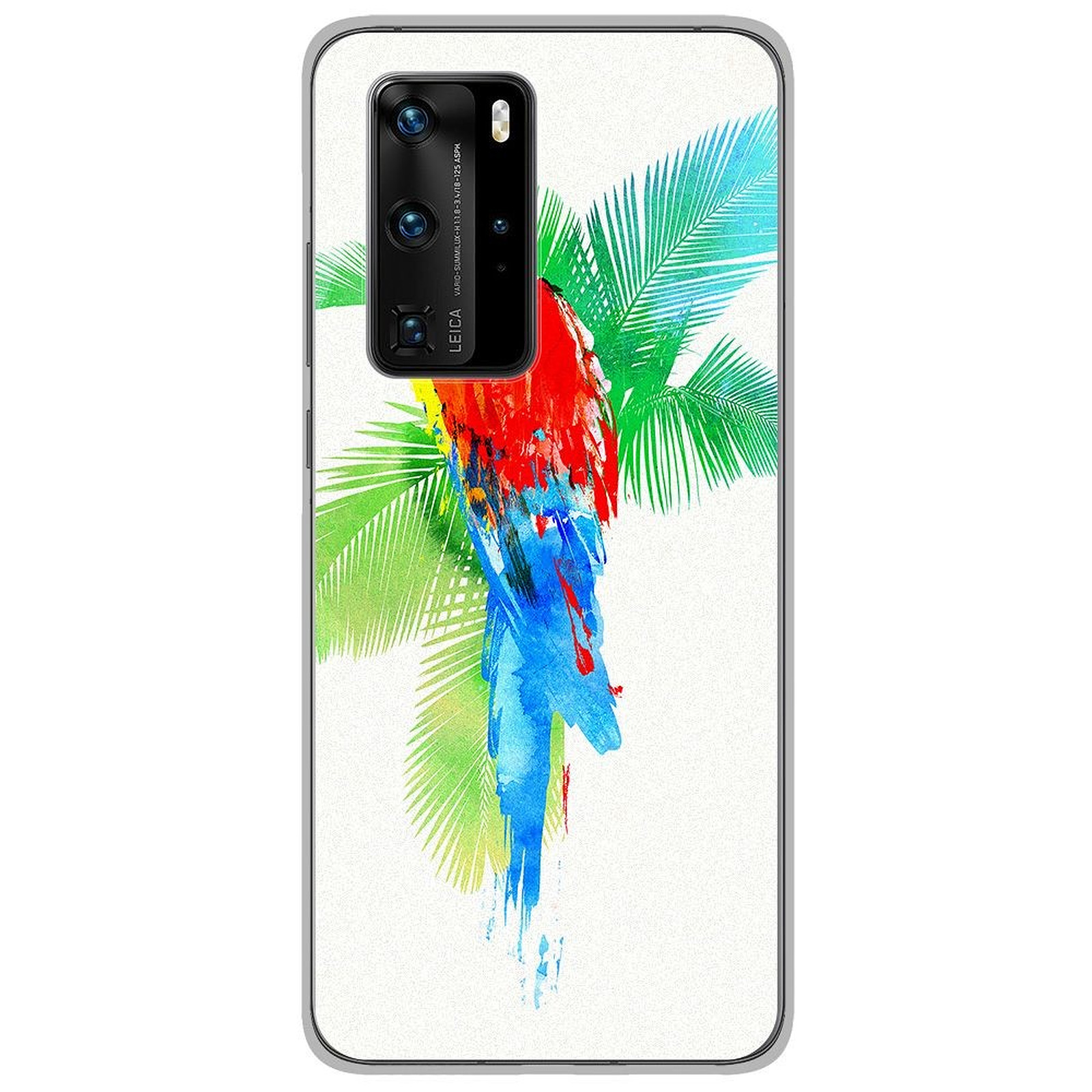 1001 Coques Coque silicone gel Huawei P40 Pro motif RF Tropical party - Coque telephone 1001Coques
