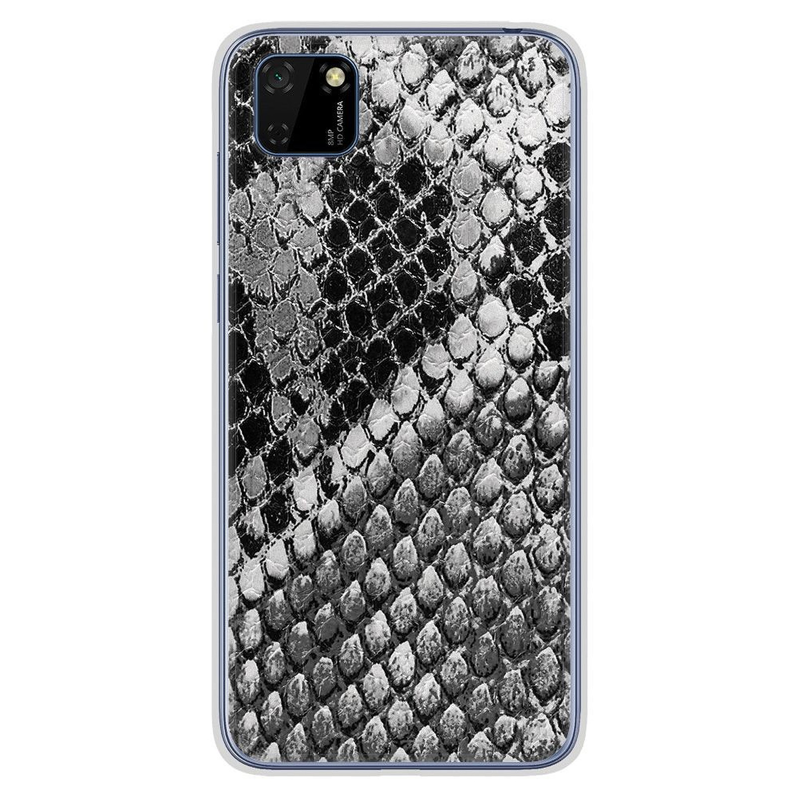 1001 Coques Coque silicone gel Huawei Y5P motif Texture Python - Coque telephone 1001Coques