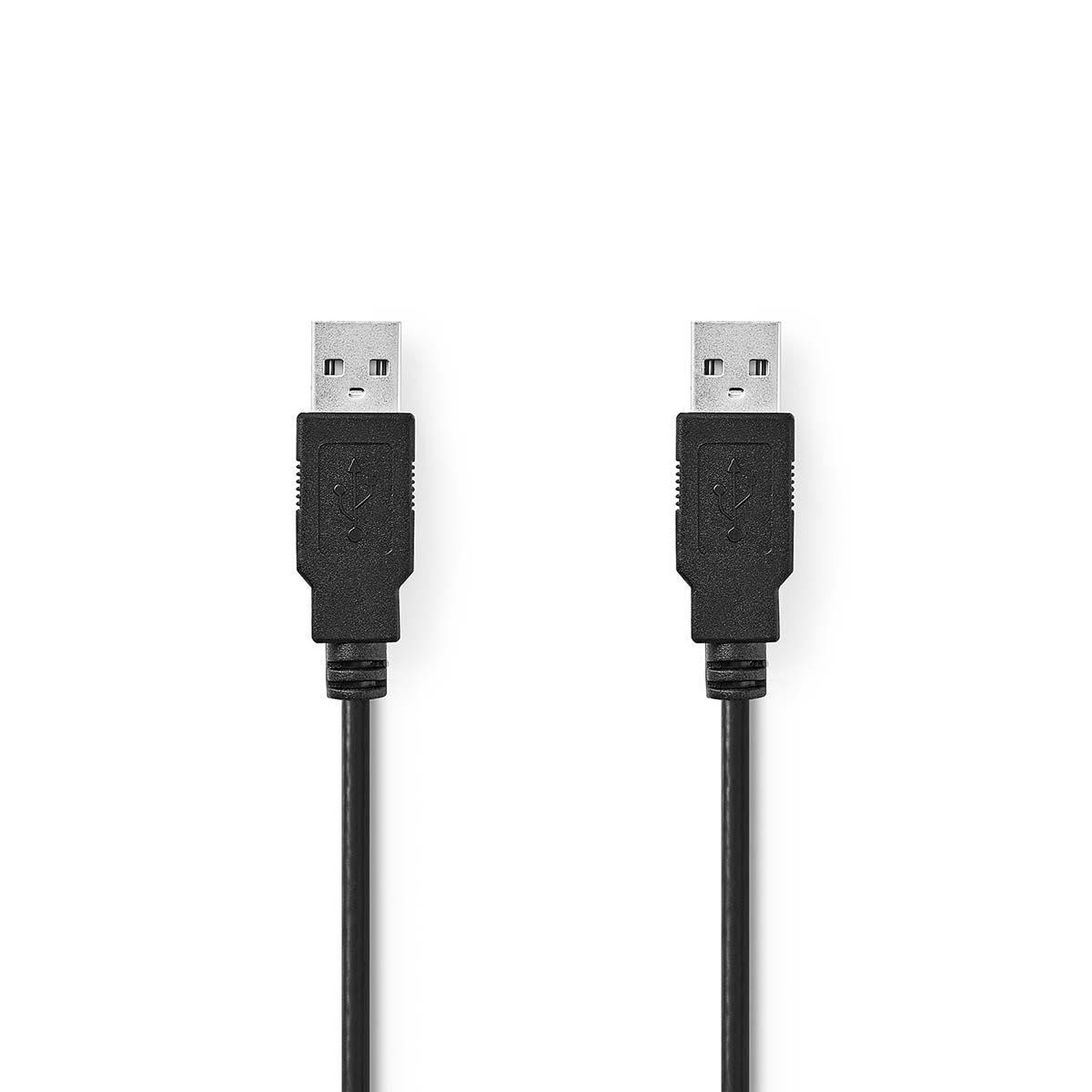 Nedis Cable USB-A / USB-A - 2 m (Noir) - USB NEDIS