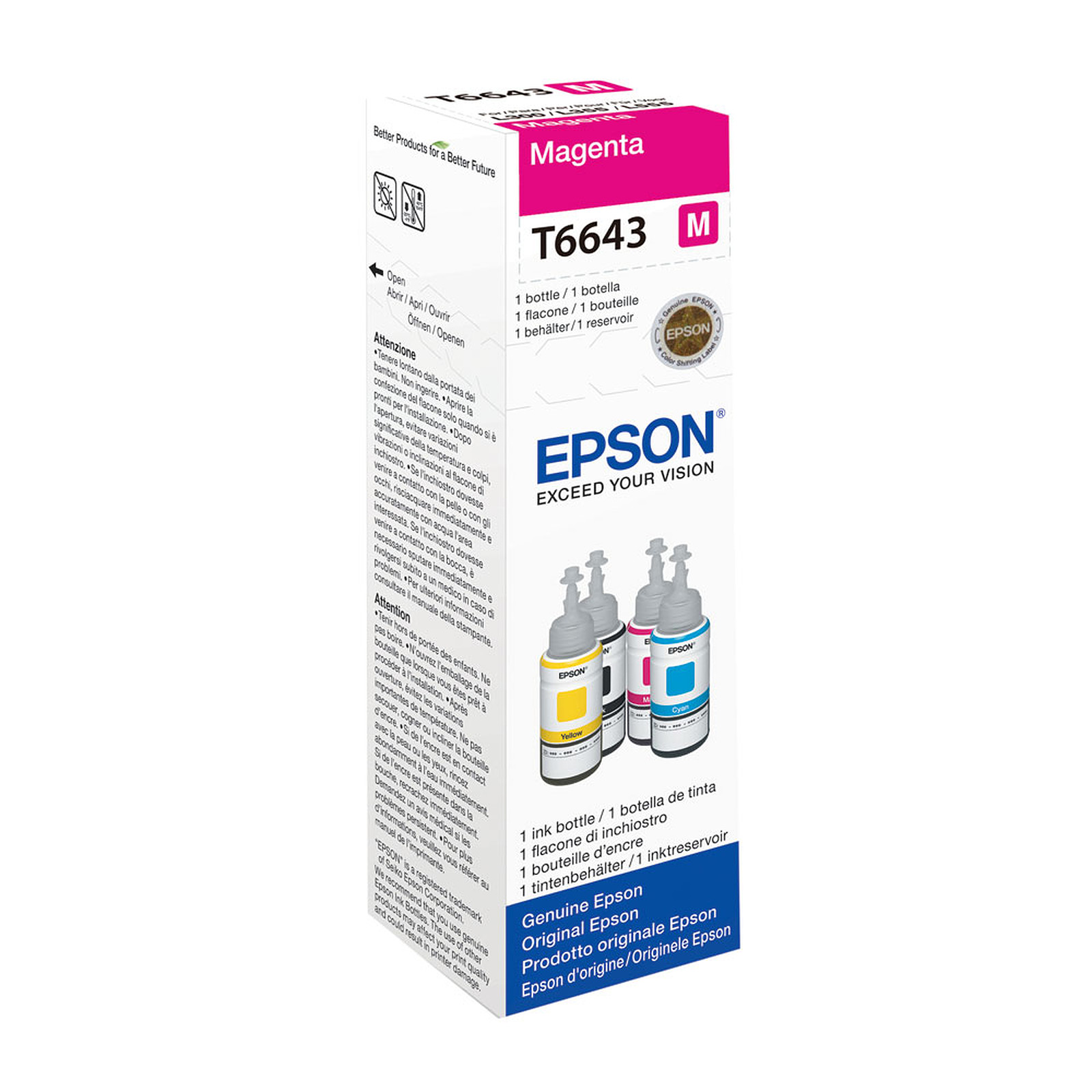 Epson T6643 - Cartouche imprimante Epson
