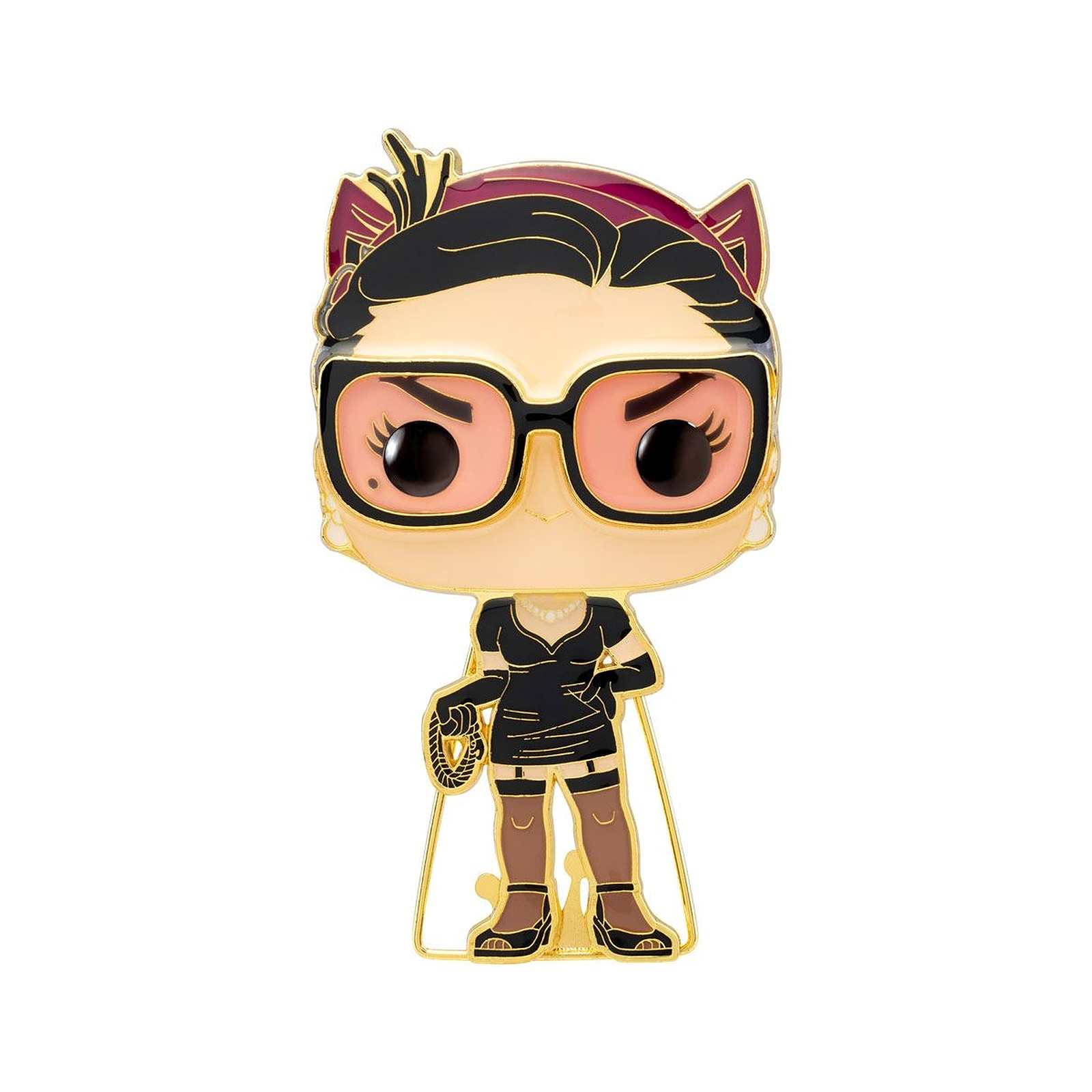 DC Comics - Figurine POP! Pin pin's emaille Catwoman 10 cm - Figurines Funko