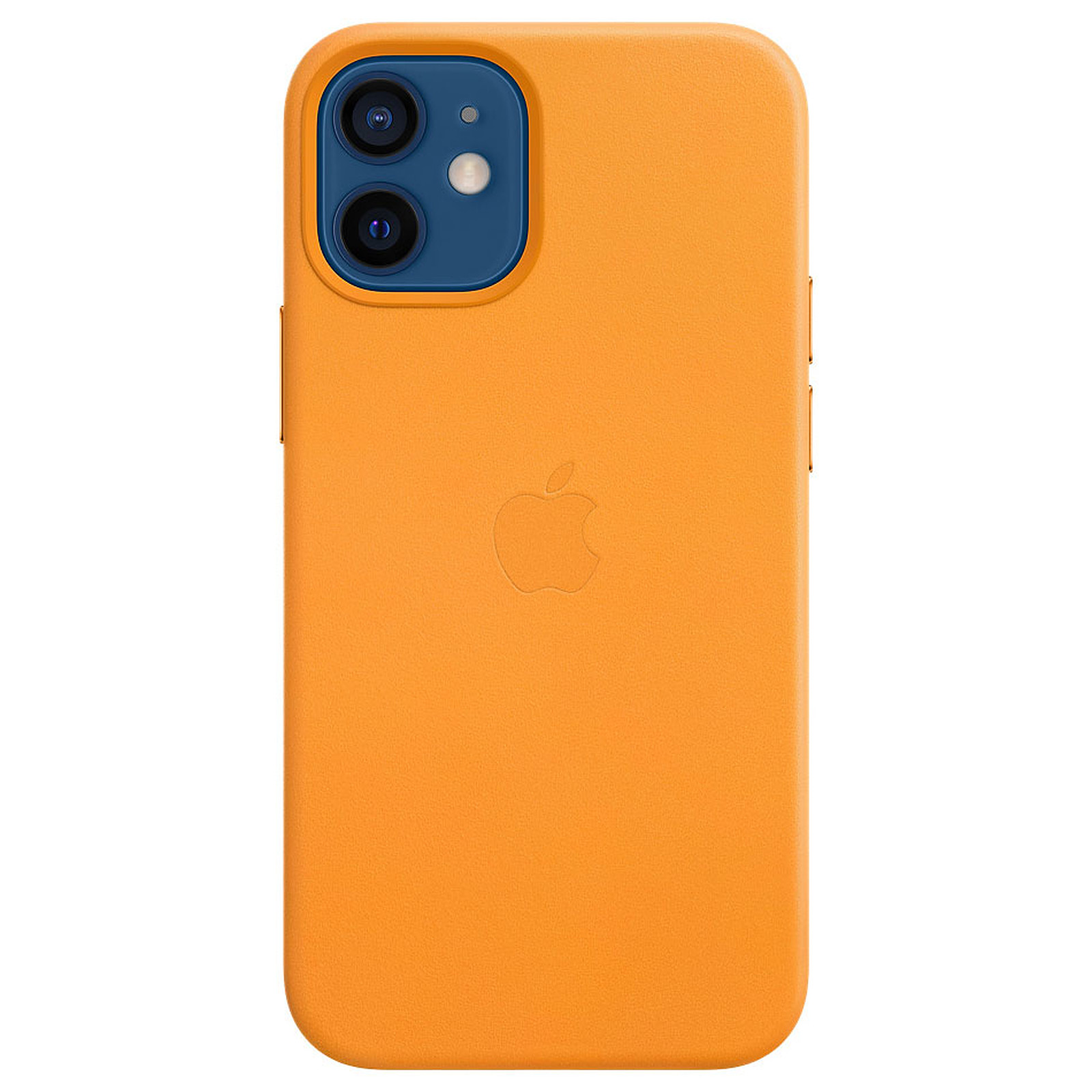 Apple Leather Case with MagSafe Pavot de Californie Apple iPhone 12 mini - Coque telephone Apple