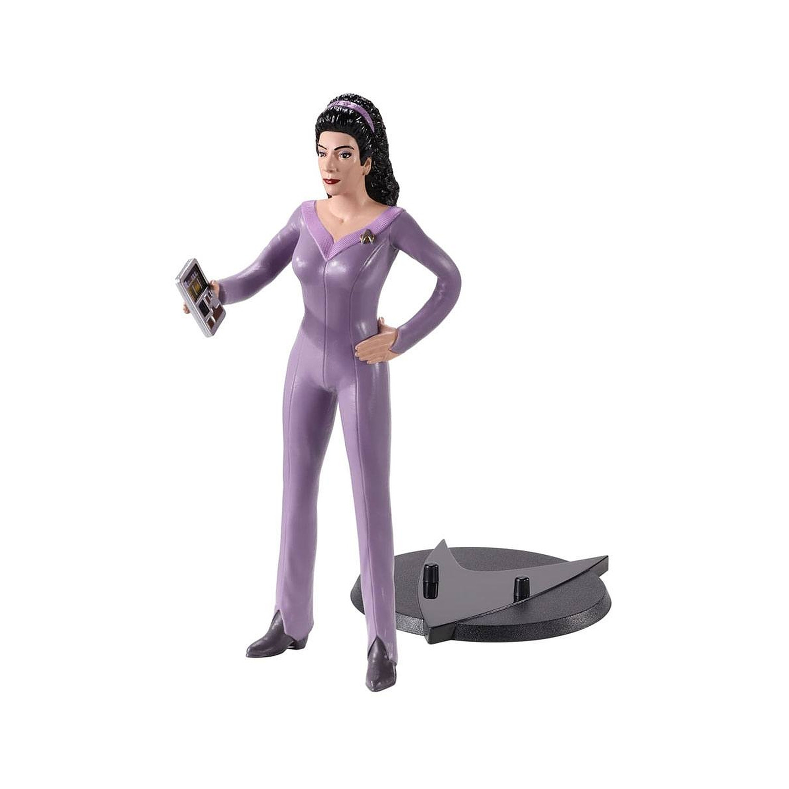 Star Trek : The Next Generation - Figurine flexible Bendyfigs Counselor Troi 19 cm - Figurines Noble Collection