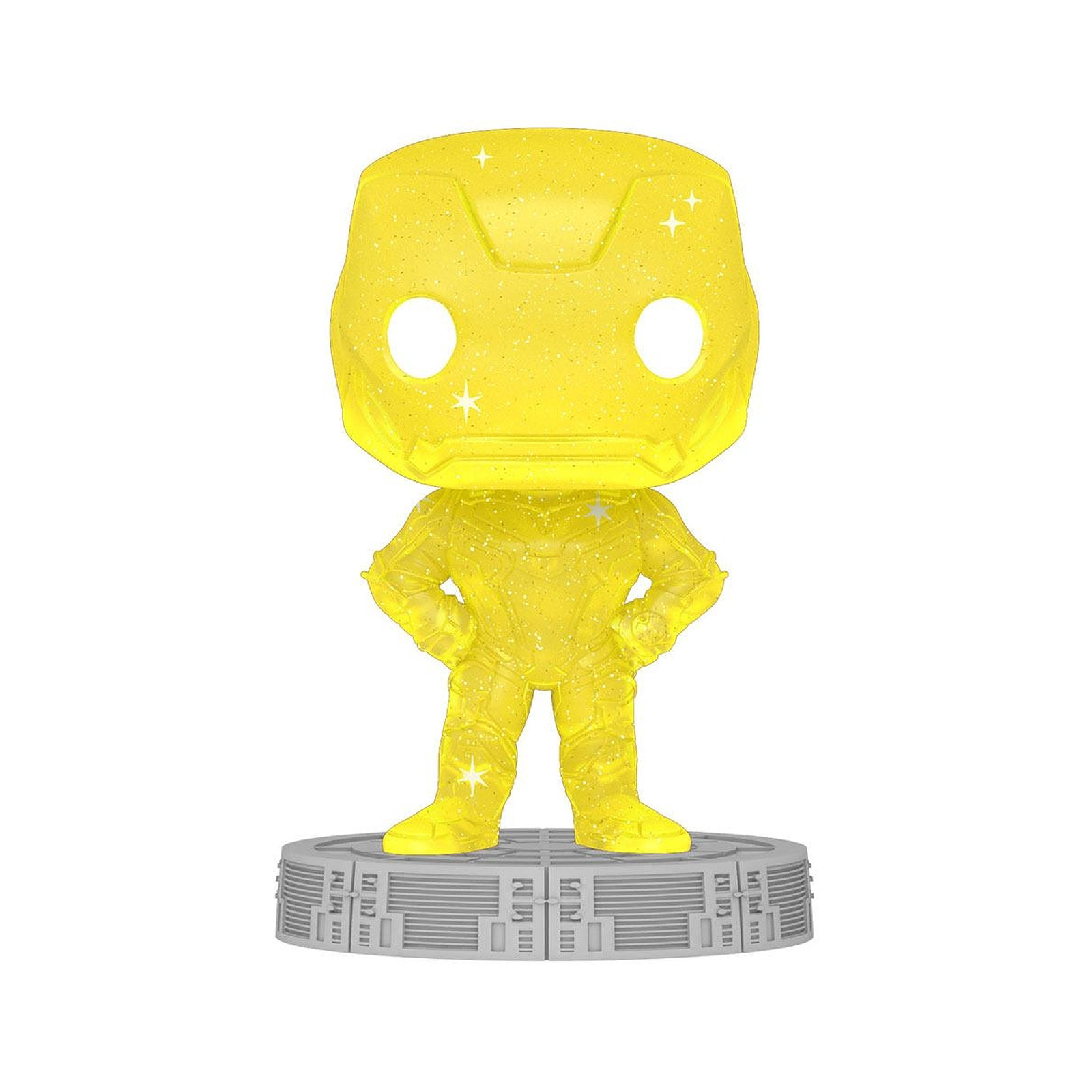 Marvel Infinity Saga - Figurine POP! Iron Man (Yellow) 9 cm - Figurines Funko