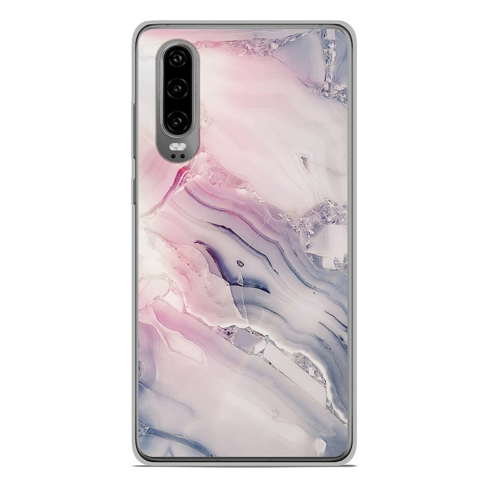 1001 Coques Coque silicone gel Huawei P30 motif Zoom sur Pierre Claire - Coque telephone 1001Coques