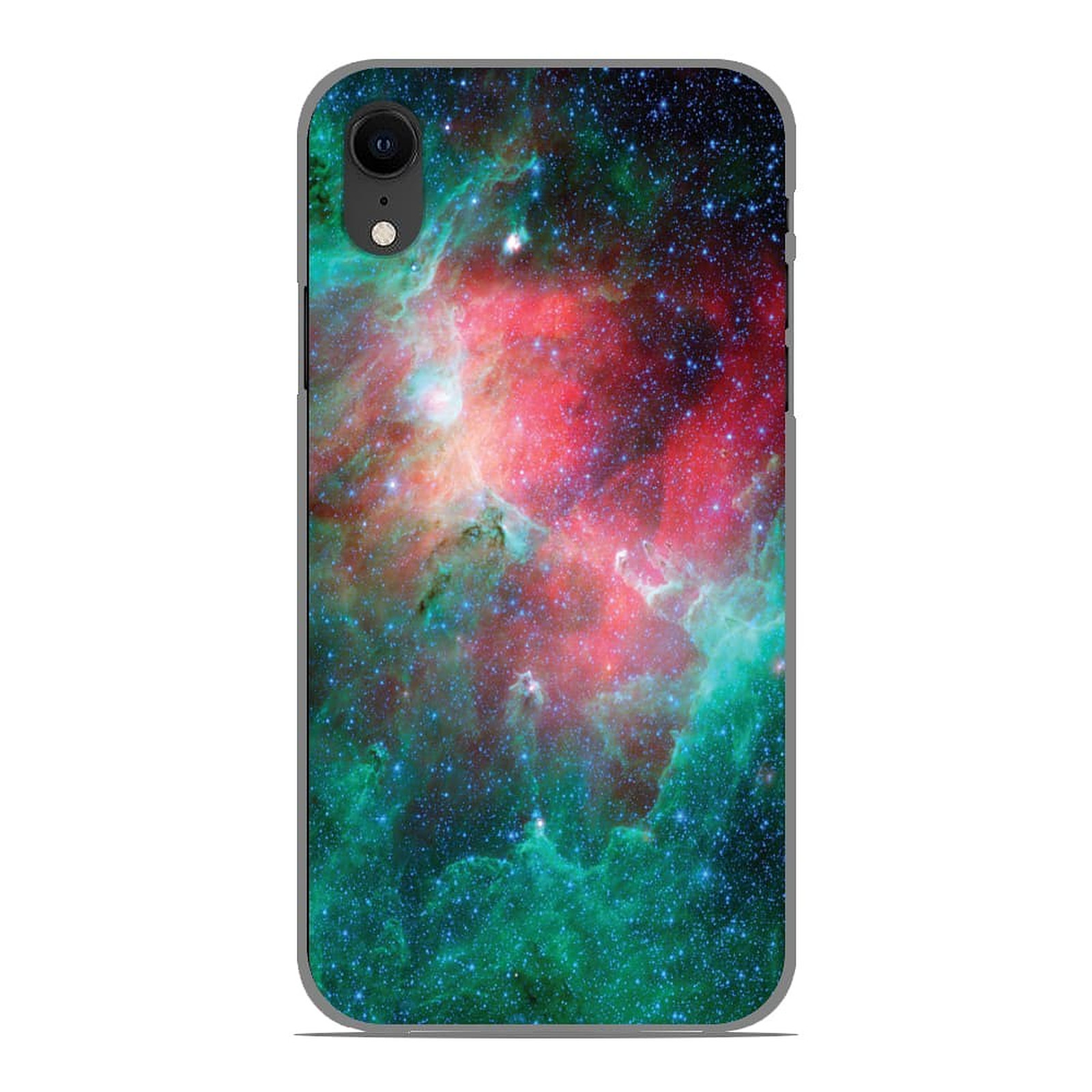 1001 Coques Coque silicone gel Apple iPhone XR motif Nebuleuse - Coque telephone 1001Coques