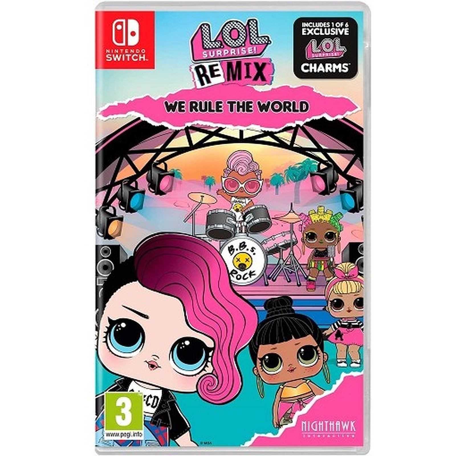 L.O.L. Surprise Remix Edition We Rule the World (SWITCH) - Jeux Nintendo Switch KOCH Media