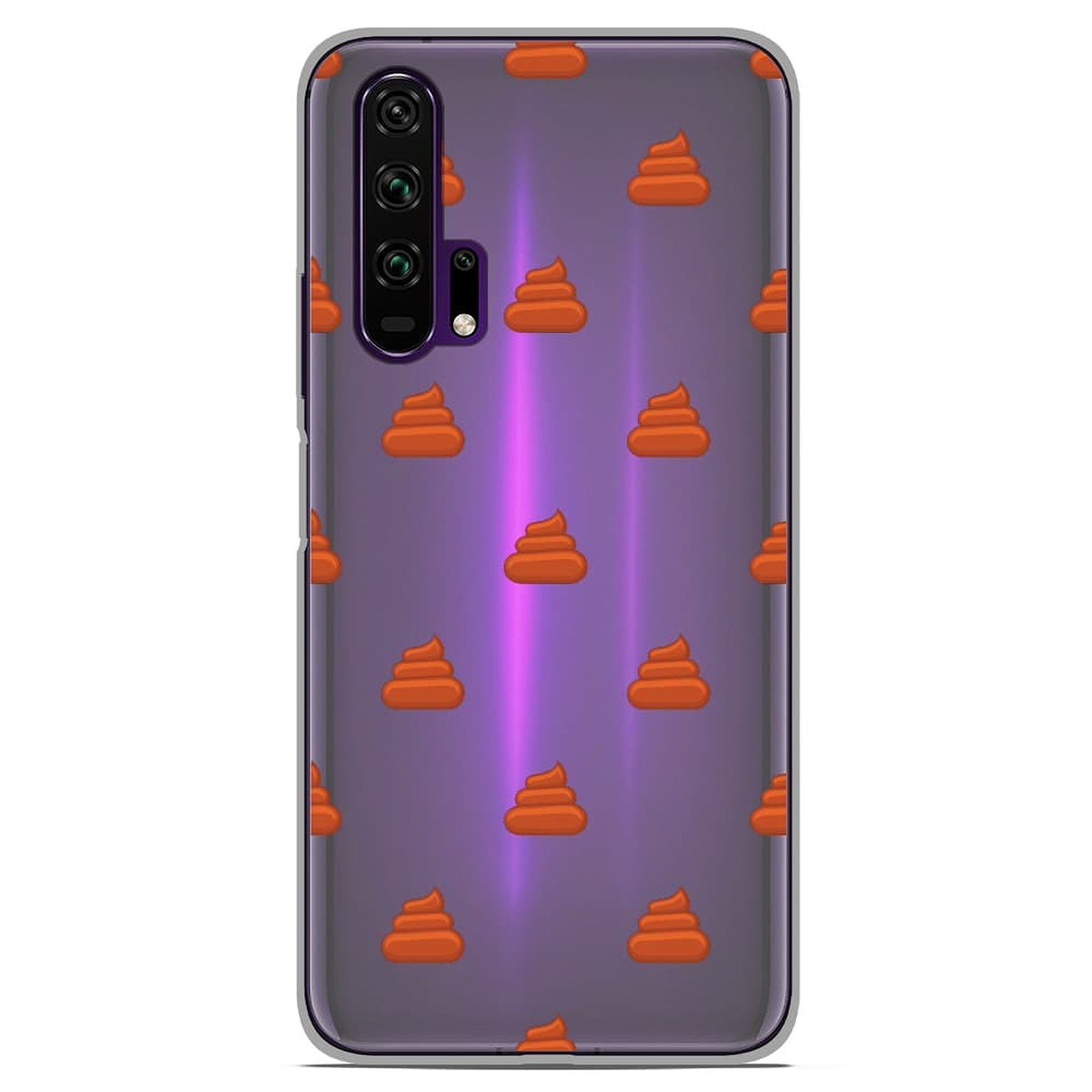1001 Coques Coque silicone gel Huawei Honor 20 Pro motif Caca - Coque telephone 1001Coques