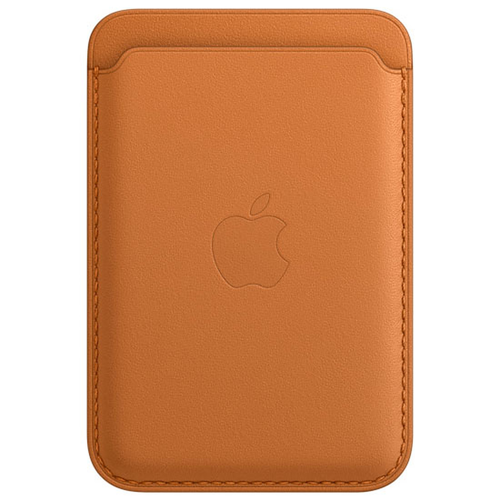 Apple iPhone Leather Wallet with MagSafe Ocre iPhone 13 / 13 mini / 13 Pro / 13 Pro Max - Coque telephone Apple