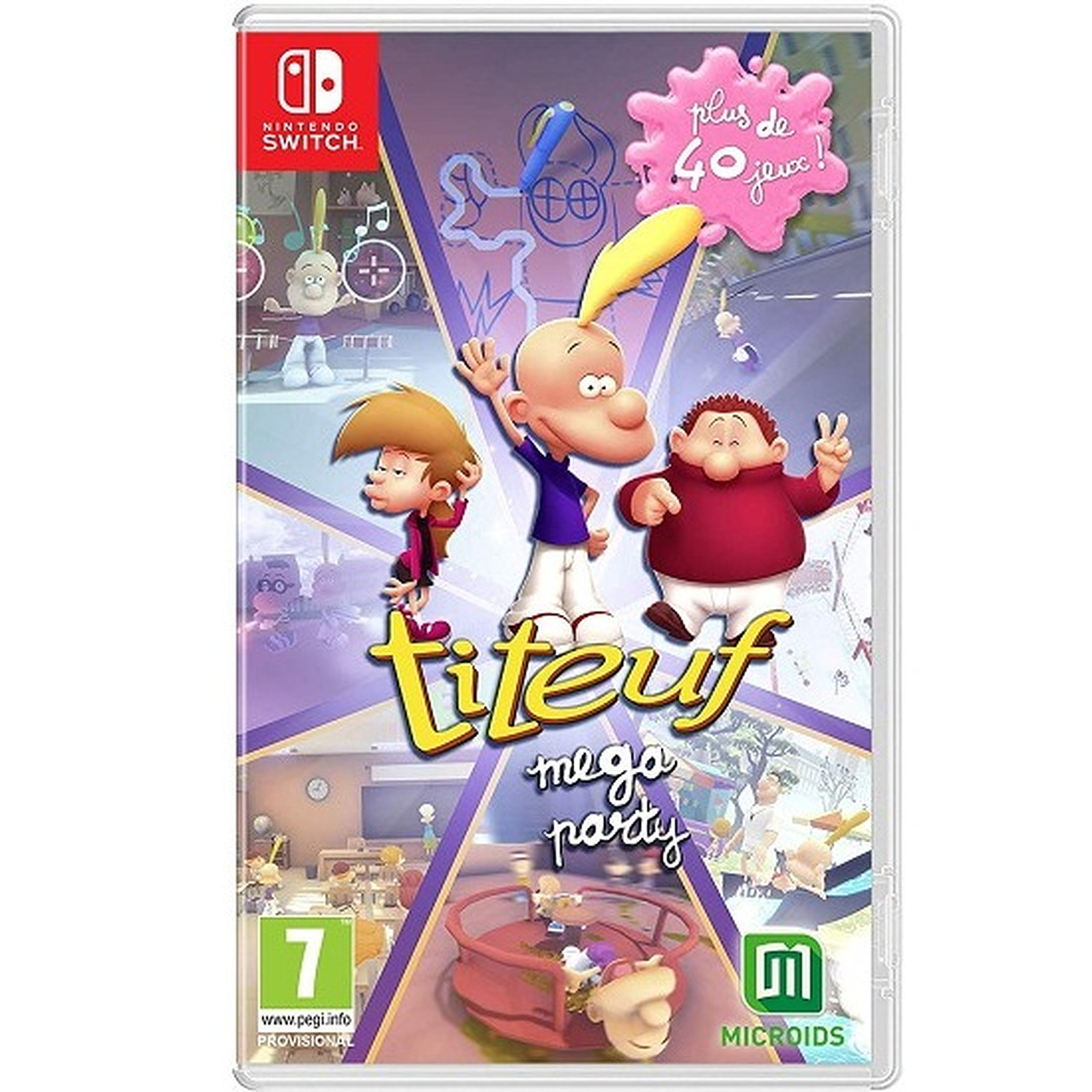 Titeuf Mega Party (SWITCH) - Jeux Nintendo Switch Microa¯ds