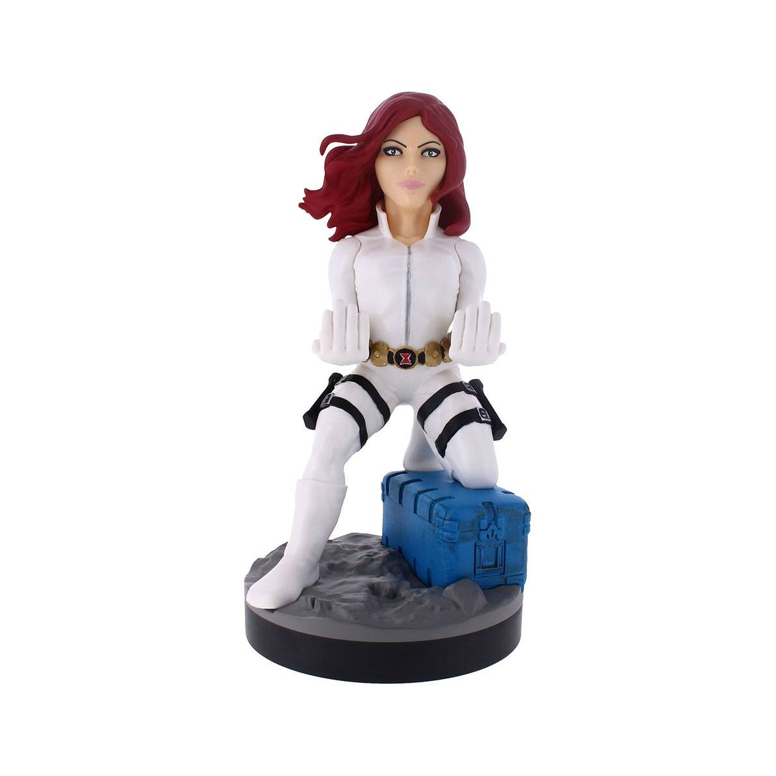 Marvel - Figurine Cable Guy Black Widow White Suit 20 cm - Figurines Exquisite Gaming