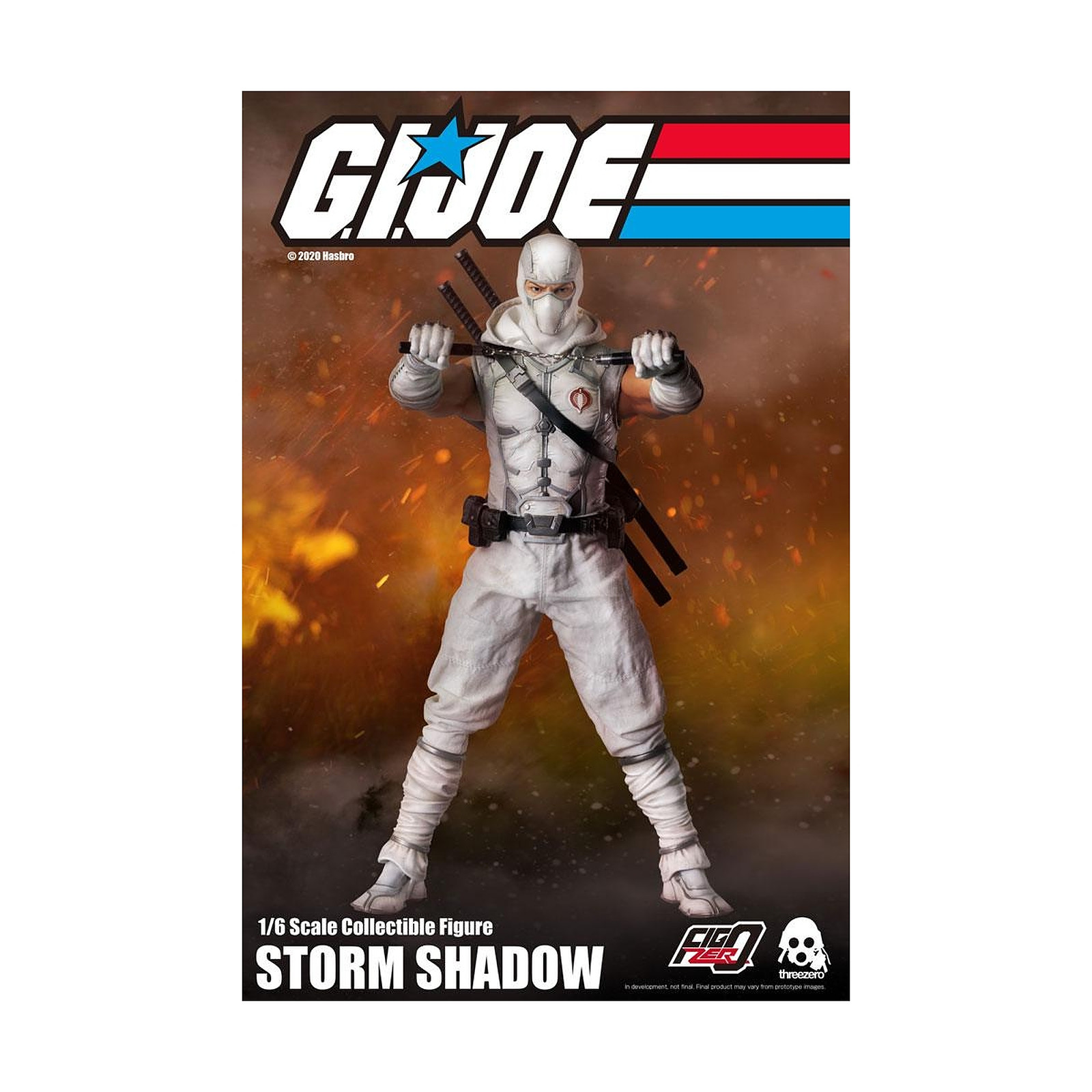 G.I. Joe - Figurine FigZero 1/6 Storm Shadow 30 cm - Figurines Threezero