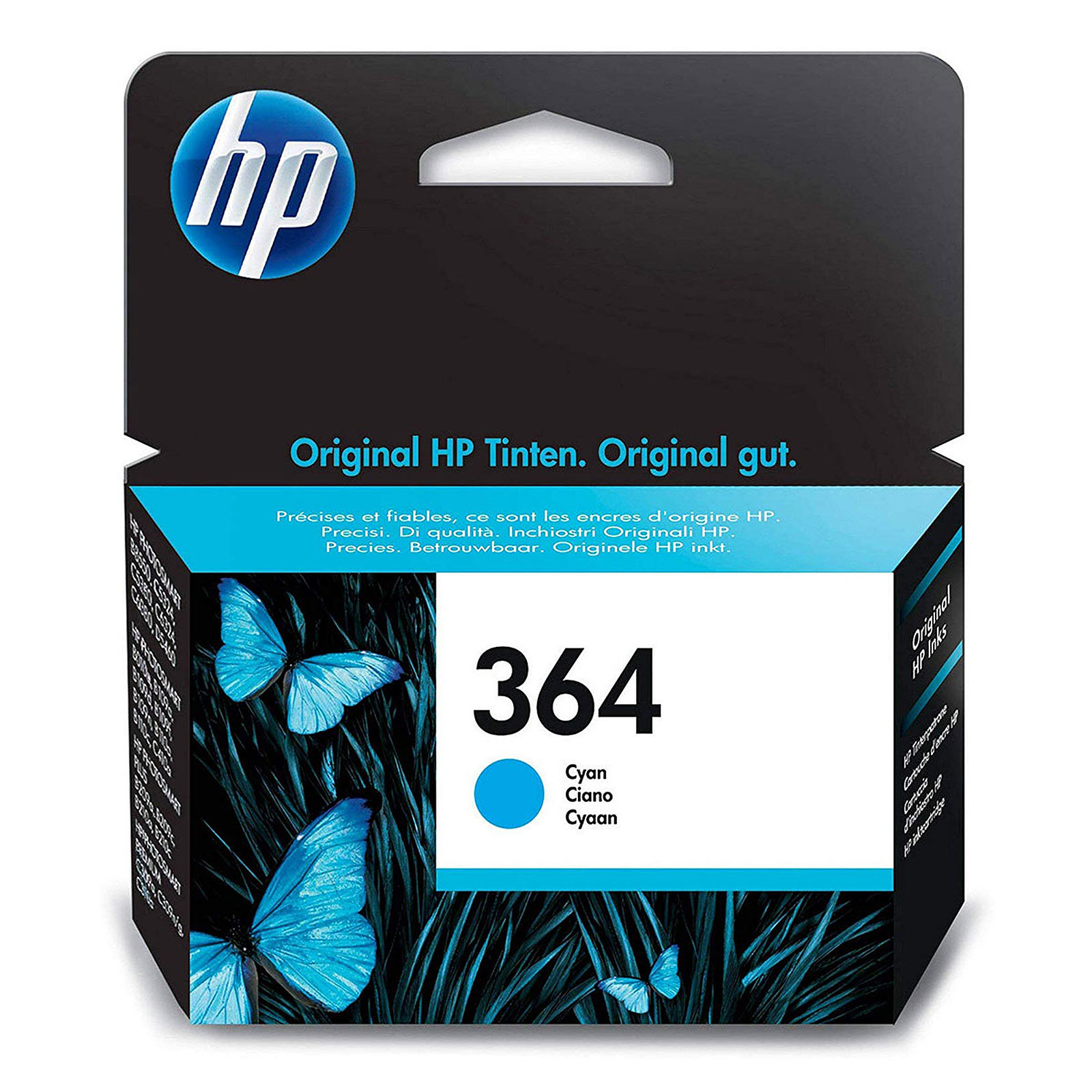 HP 364 (CB318EE) - Cyan - Cartouche imprimante HP