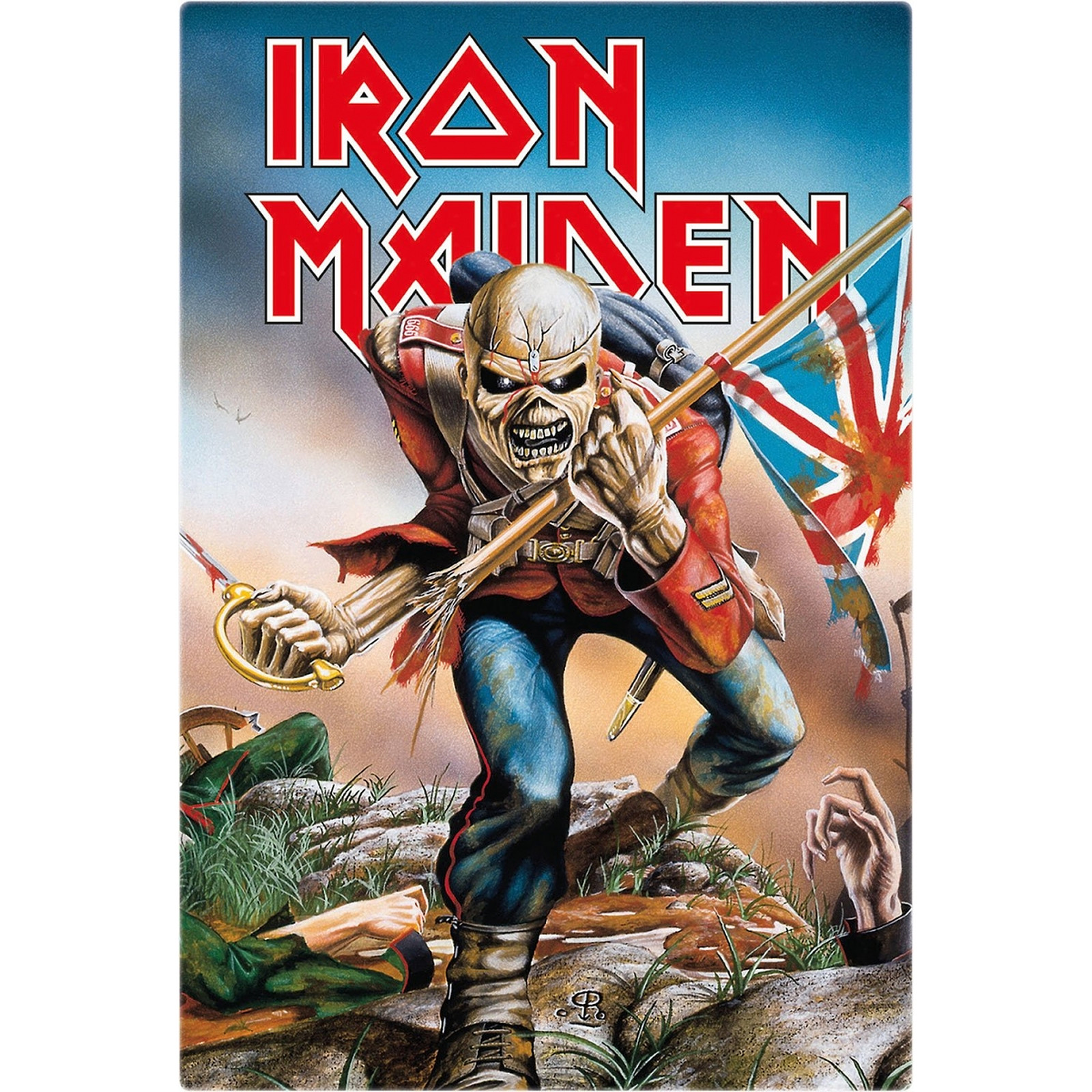 Iron Maiden - Panneau metal Trooper 20 x 30 cm - Posters KKL