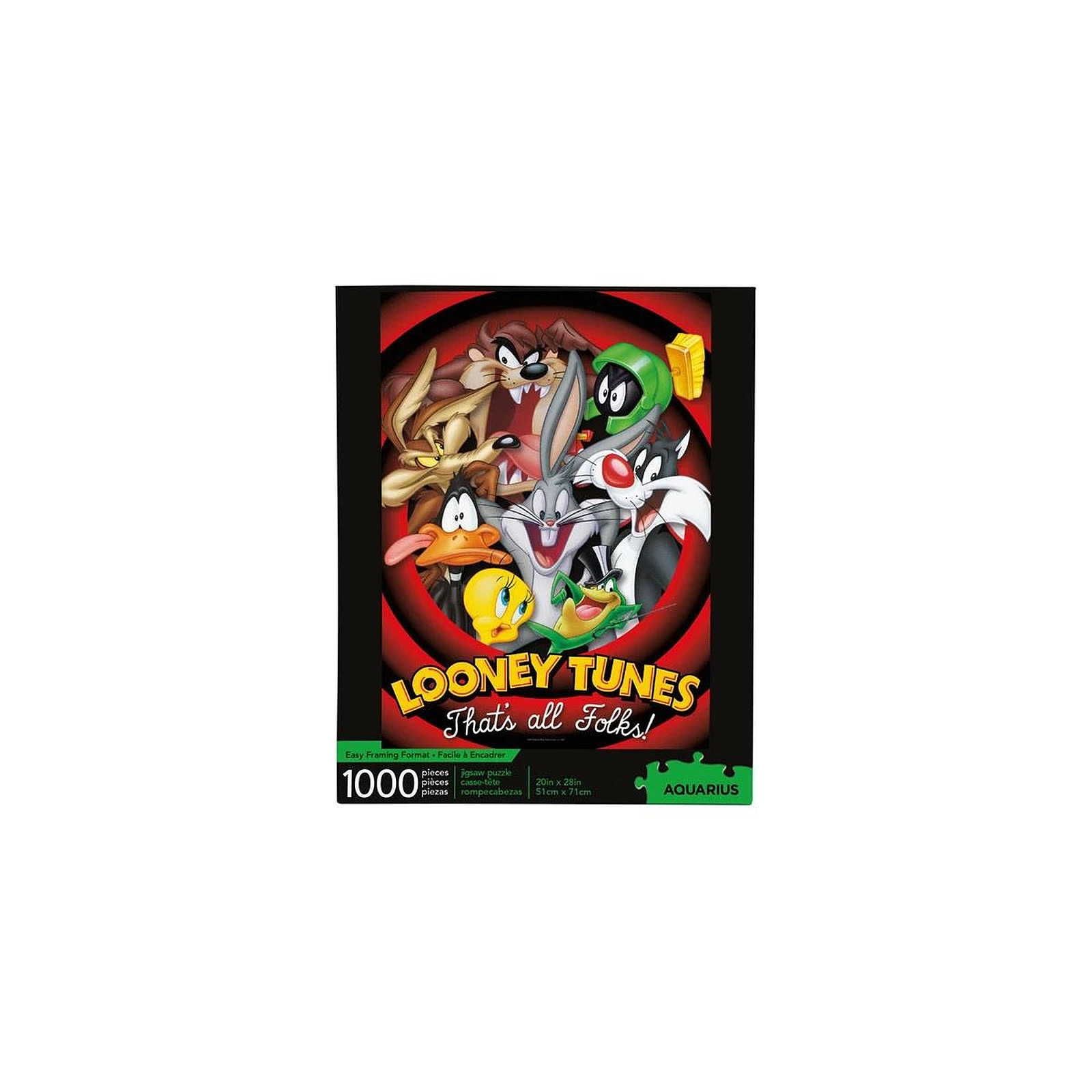 Looney Tunes - Puzzle That's all folks (1000 pièces) - Puzzle DIVERS