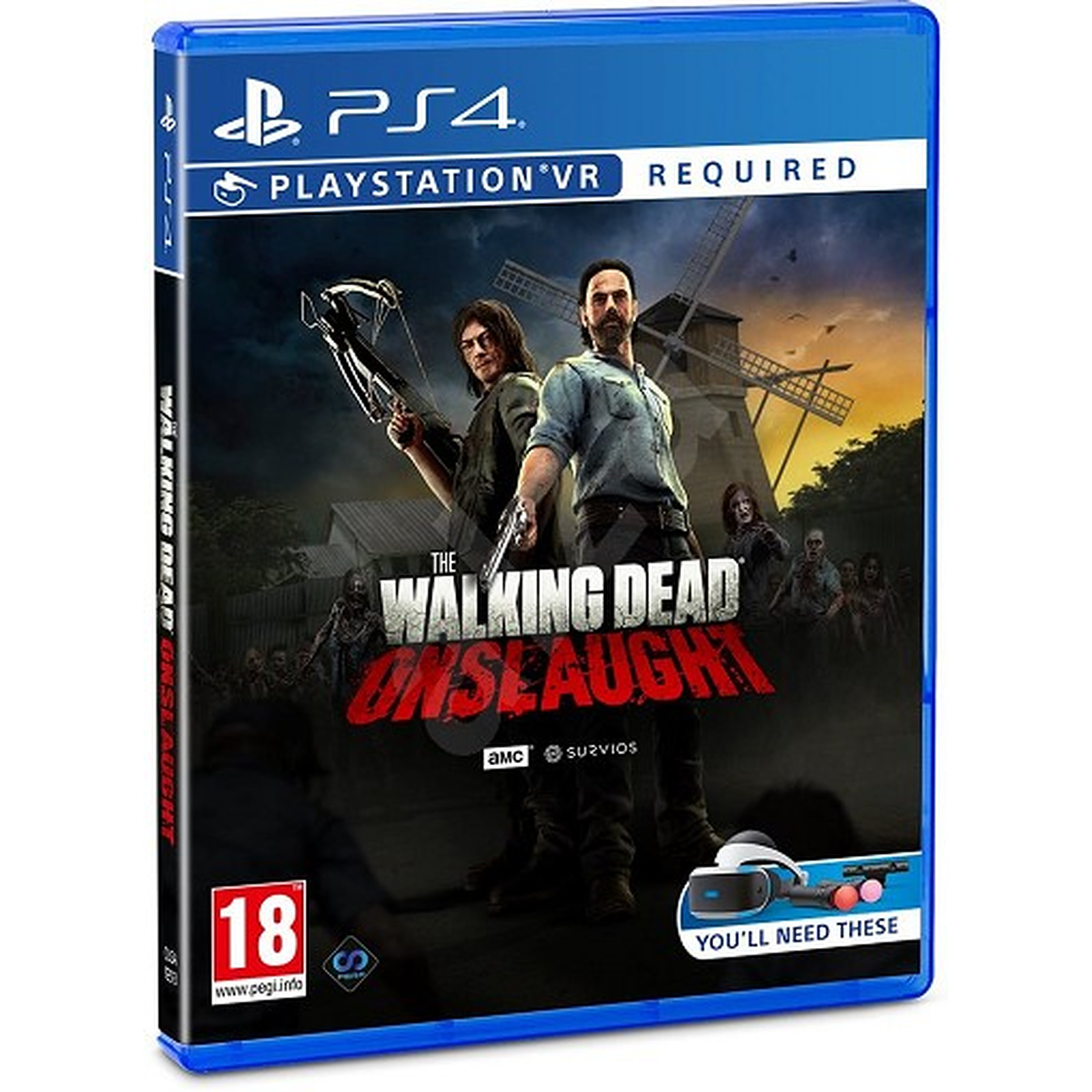 The Walking Dead Onslaught (PS4) - Jeux PS4 Perp Games