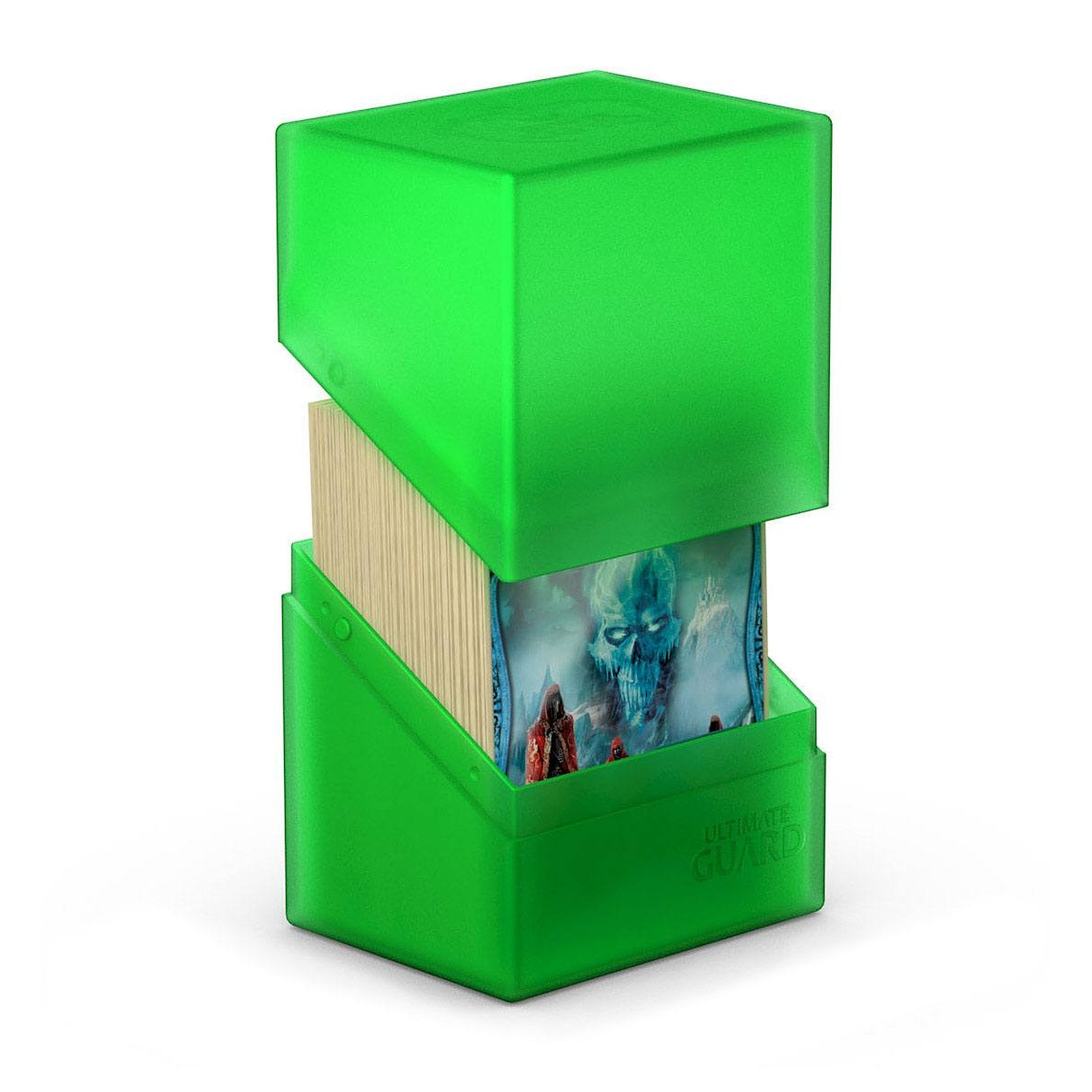 Ultimate Guard - Boulder Deck Case 80+ taille standard Emerald - Accessoire jeux Ultimate Guard