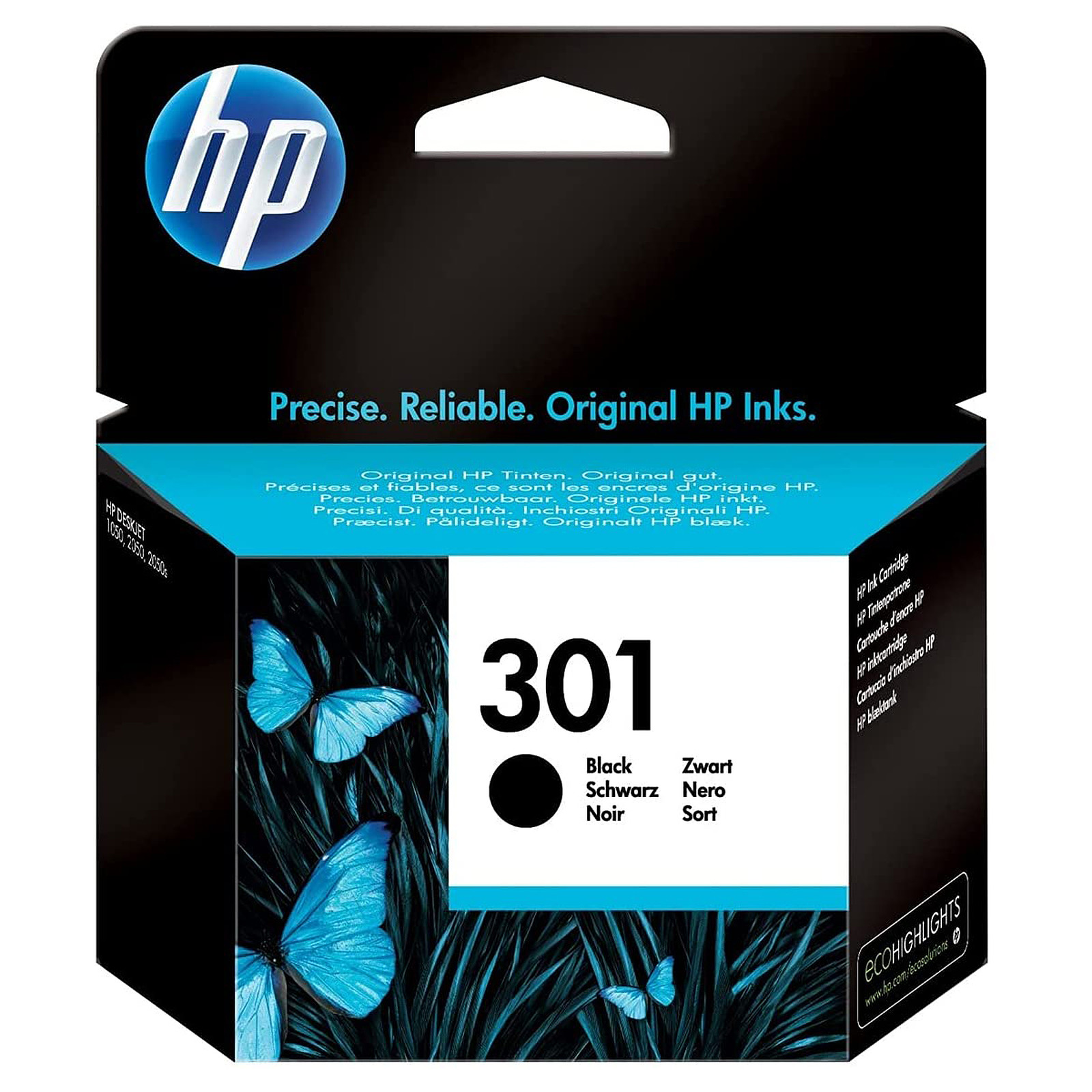 HP 301 (CH561EE) - Noir - Cartouche imprimante HP