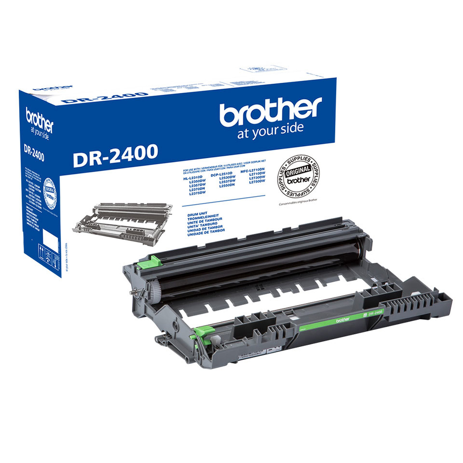 Brother DR-2400 (Noir) - Toner imprimante Brother