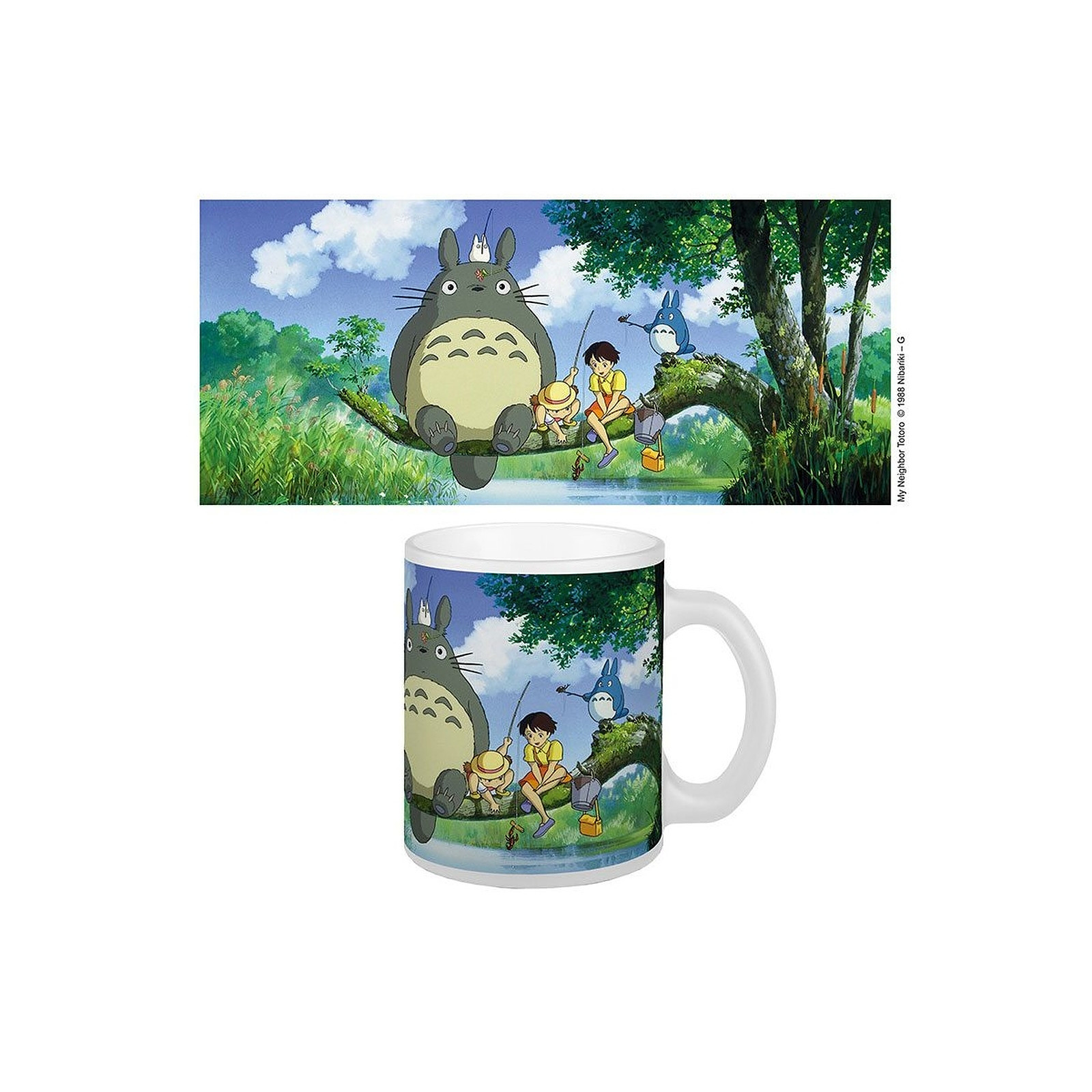 Studio Ghibli - Mug Totoro Fishing - Mugs Semic