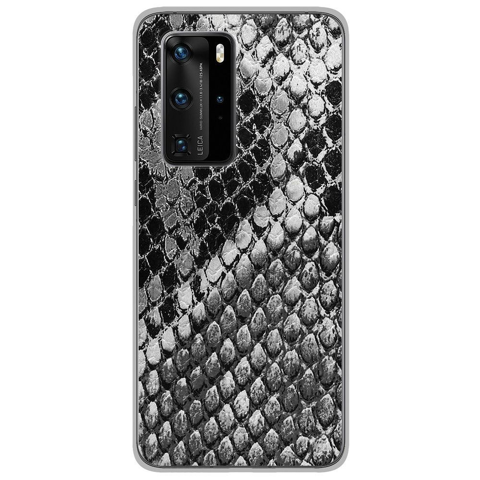 1001 Coques Coque silicone gel Huawei P40 Pro motif Texture Python - Coque telephone 1001Coques