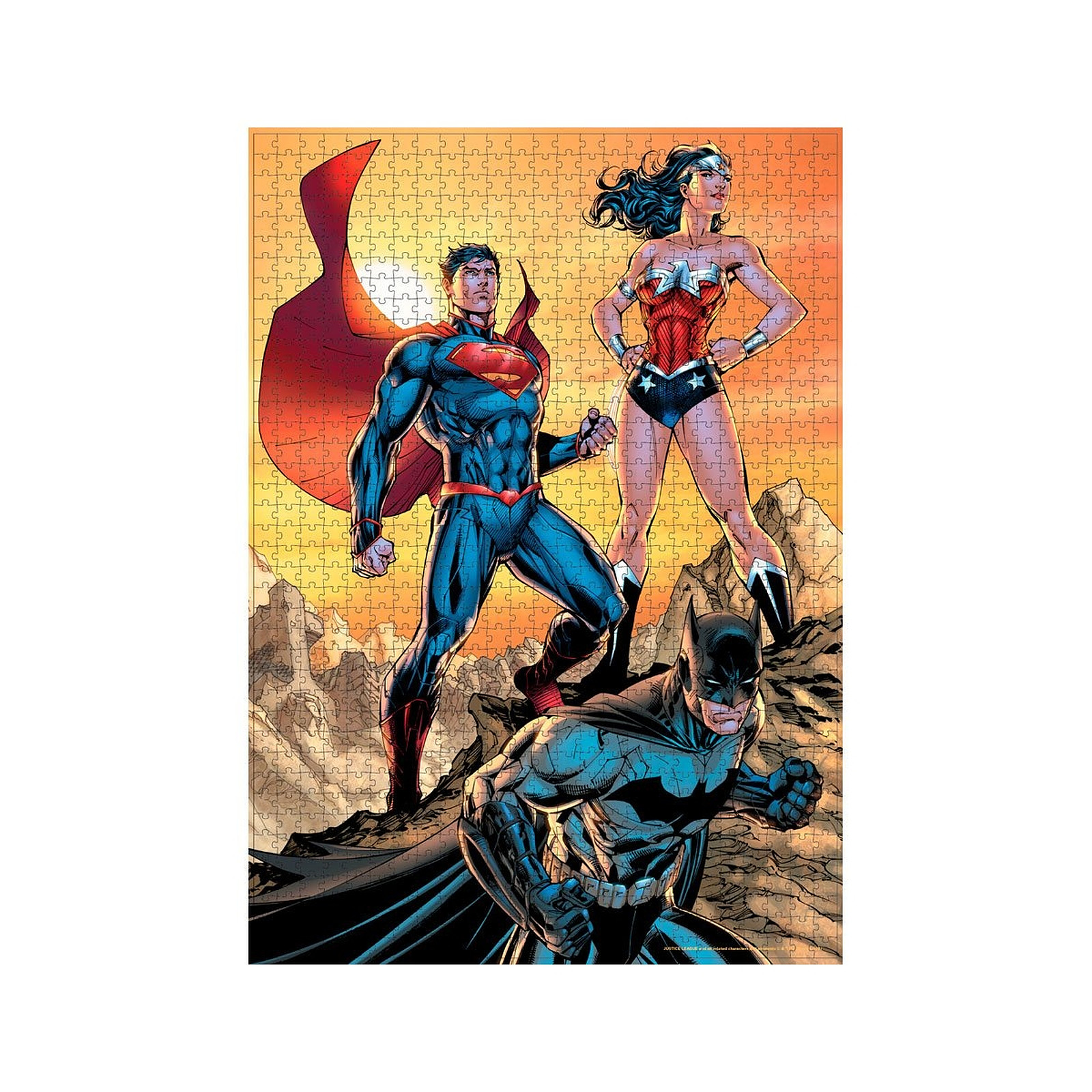 DC Comics - Puzzle Justice League - Puzzle SD Toys