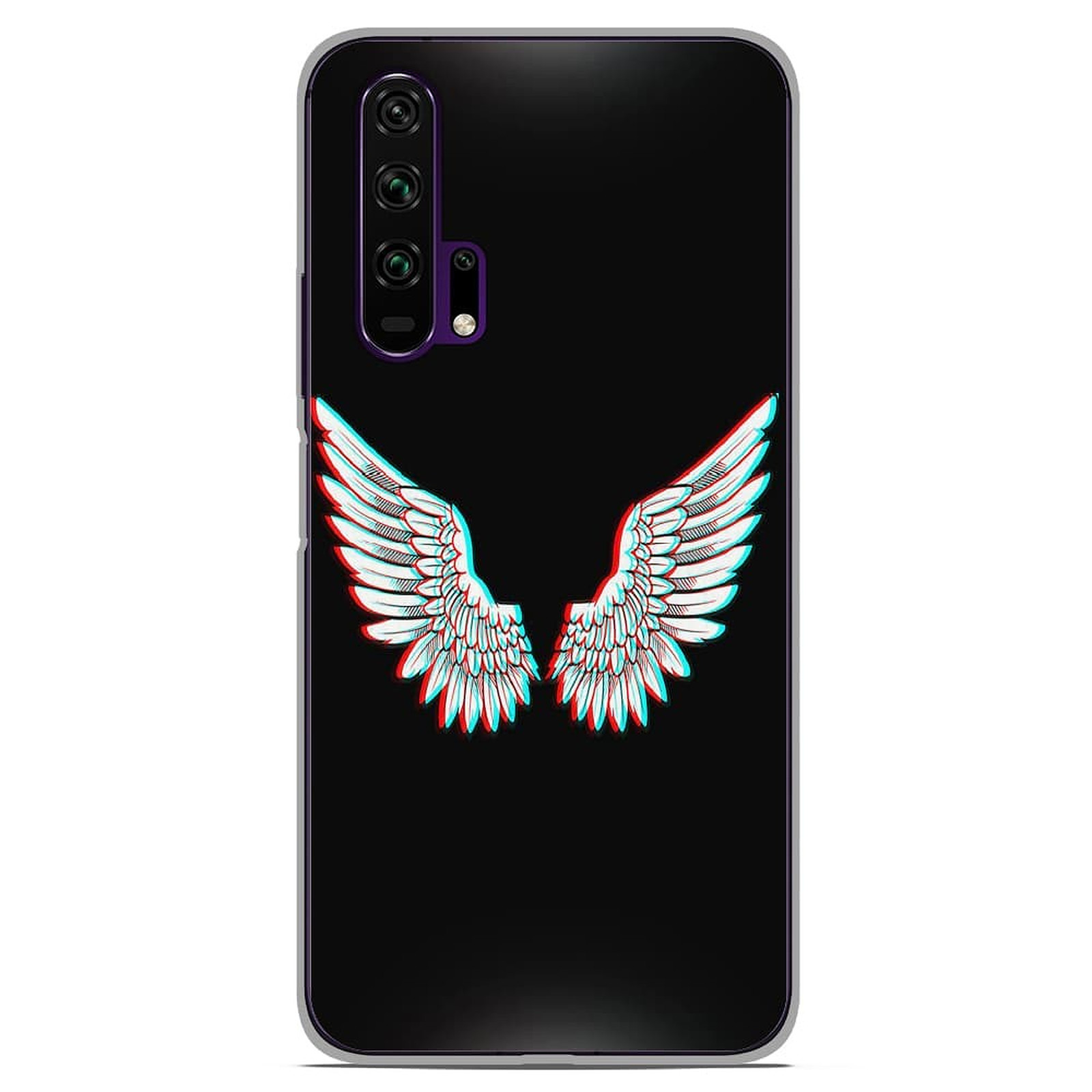 1001 Coques Coque silicone gel Huawei Honor 20 Pro motif Ailes d'Ange - Coque telephone 1001Coques
