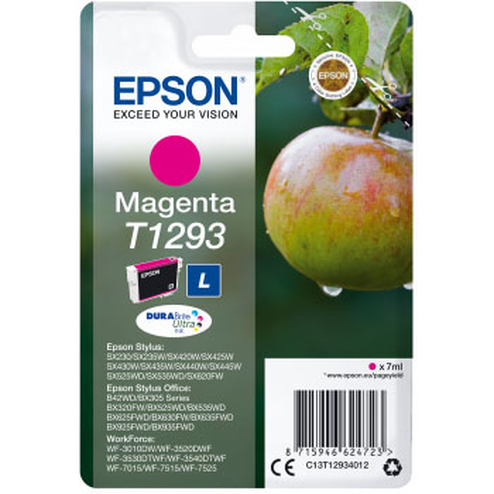 Epson Pomme T1293 Magenta - Cartouche imprimante Epson