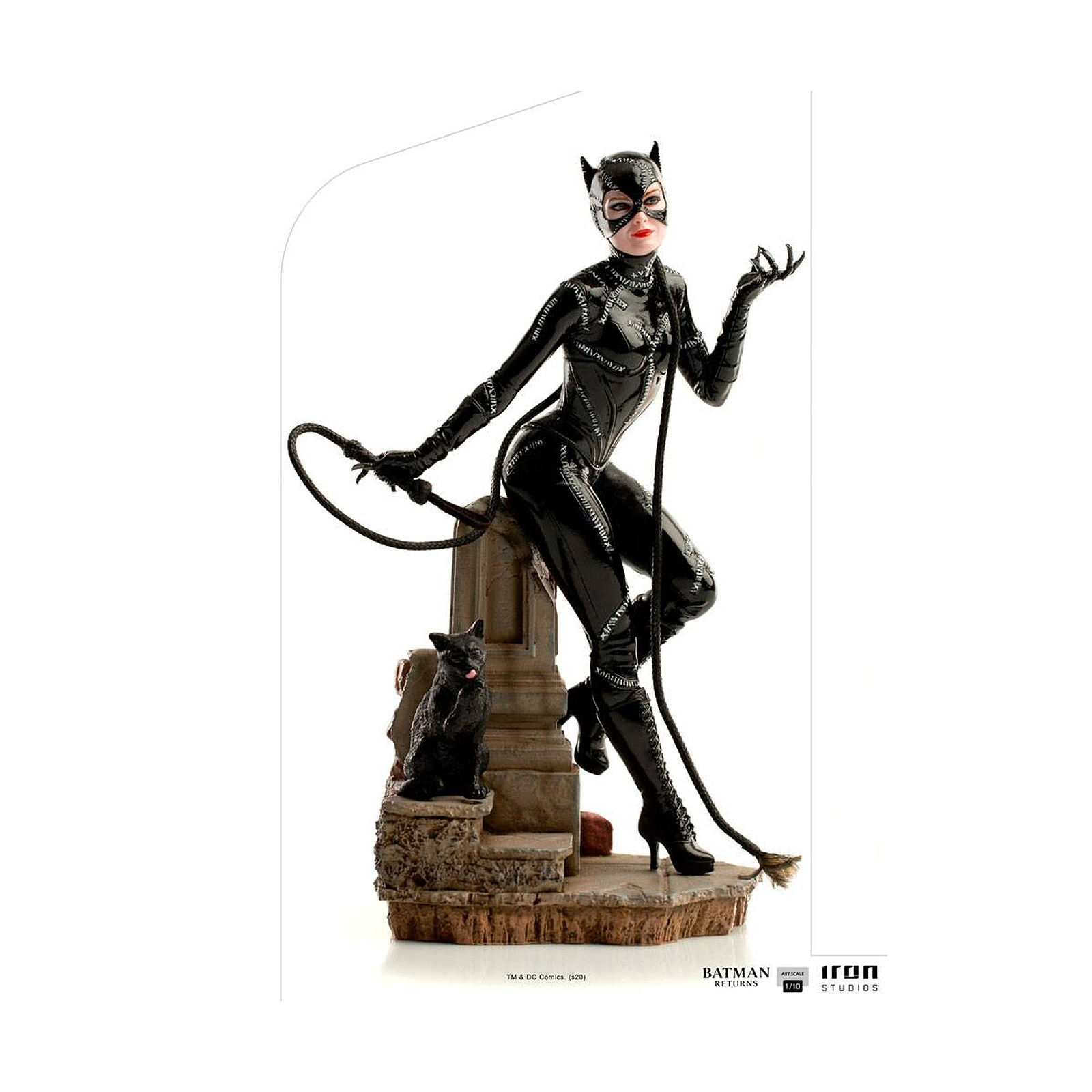 Batman : Le Defi - Statuette Art Scale 1/10 Catwoman 20 cm - Figurines Iron Studios