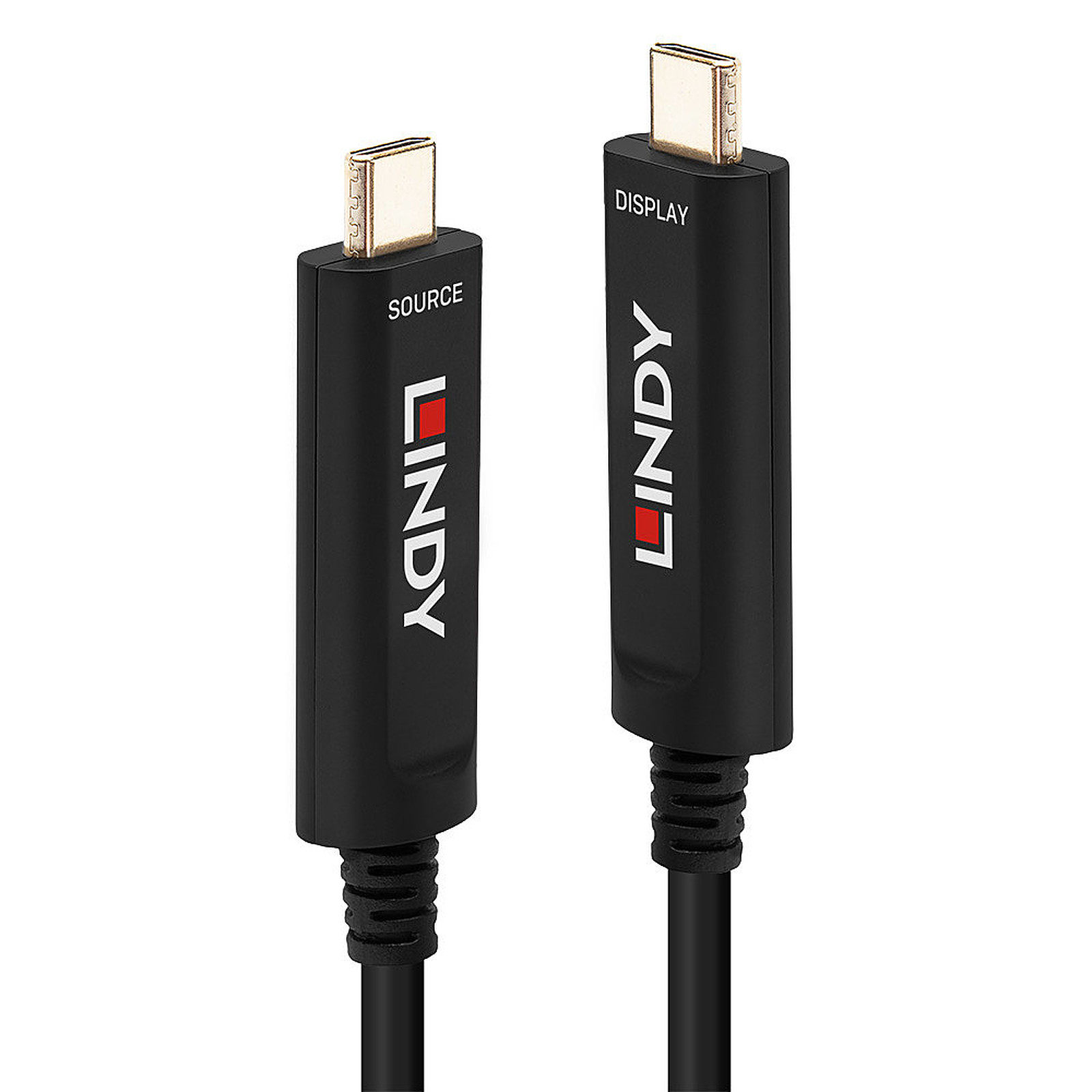Lindy Cable Hybride Fibre Optique USB Type C Video (30 m) - USB Lindy