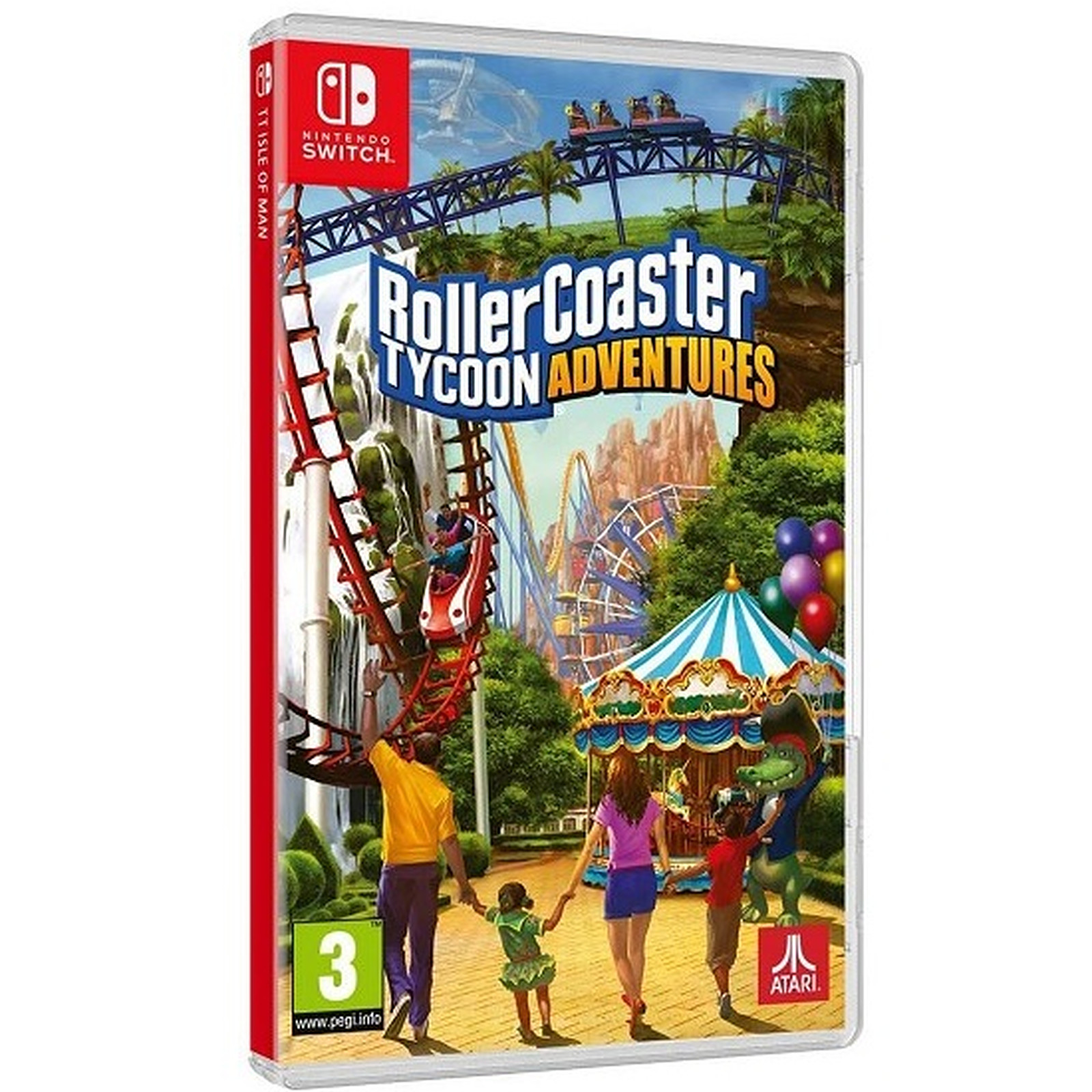 Rollercoaster Tycoon Adventures (Switch) - Jeux Nintendo Switch Bigben Interactive