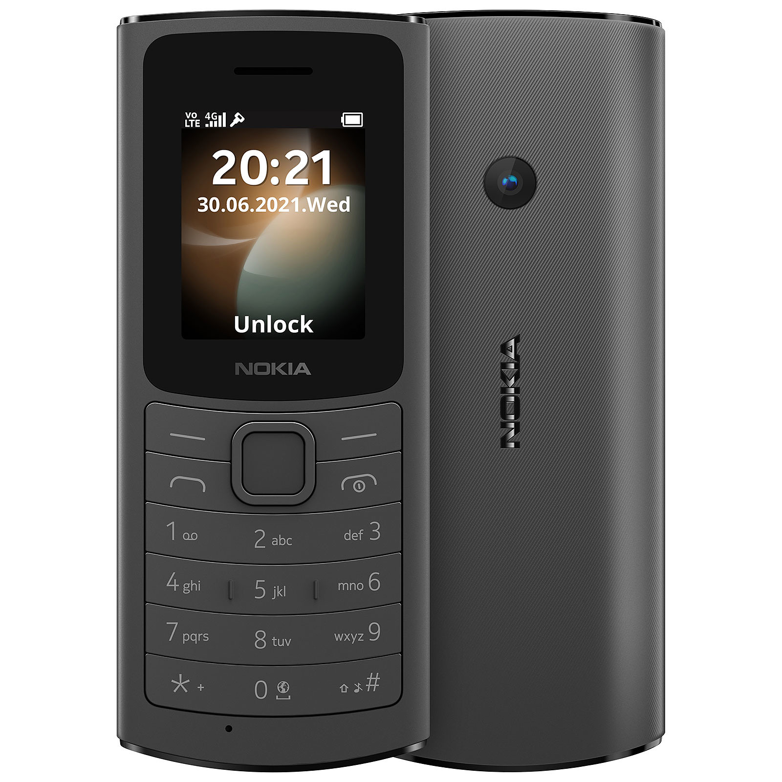 Nokia 110 4G Dual SIM Noir - Mobile & smartphone Nokia