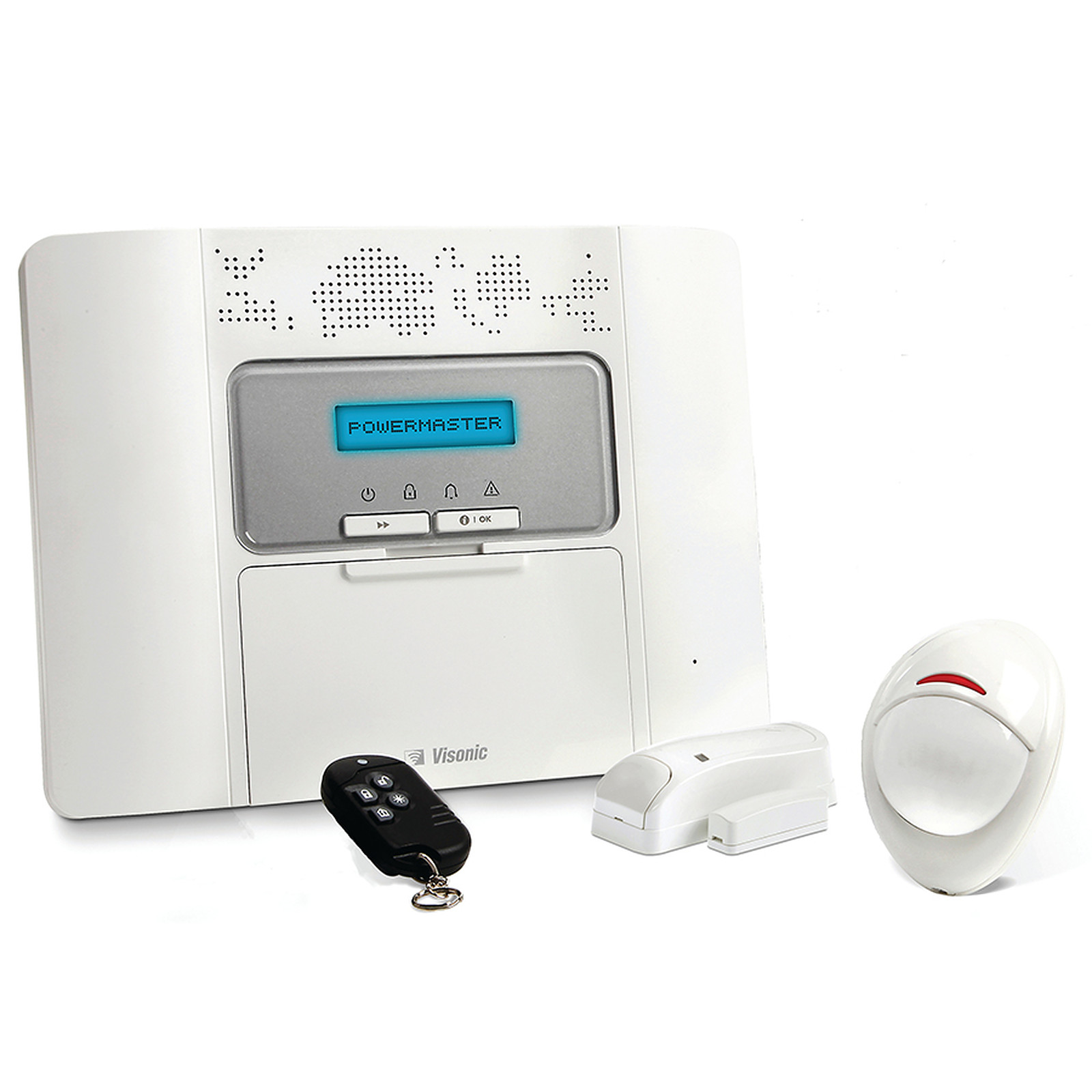 Visonic - Alarme maison PowerMaster 30 - Kit 1 - Kit alarme Visonic