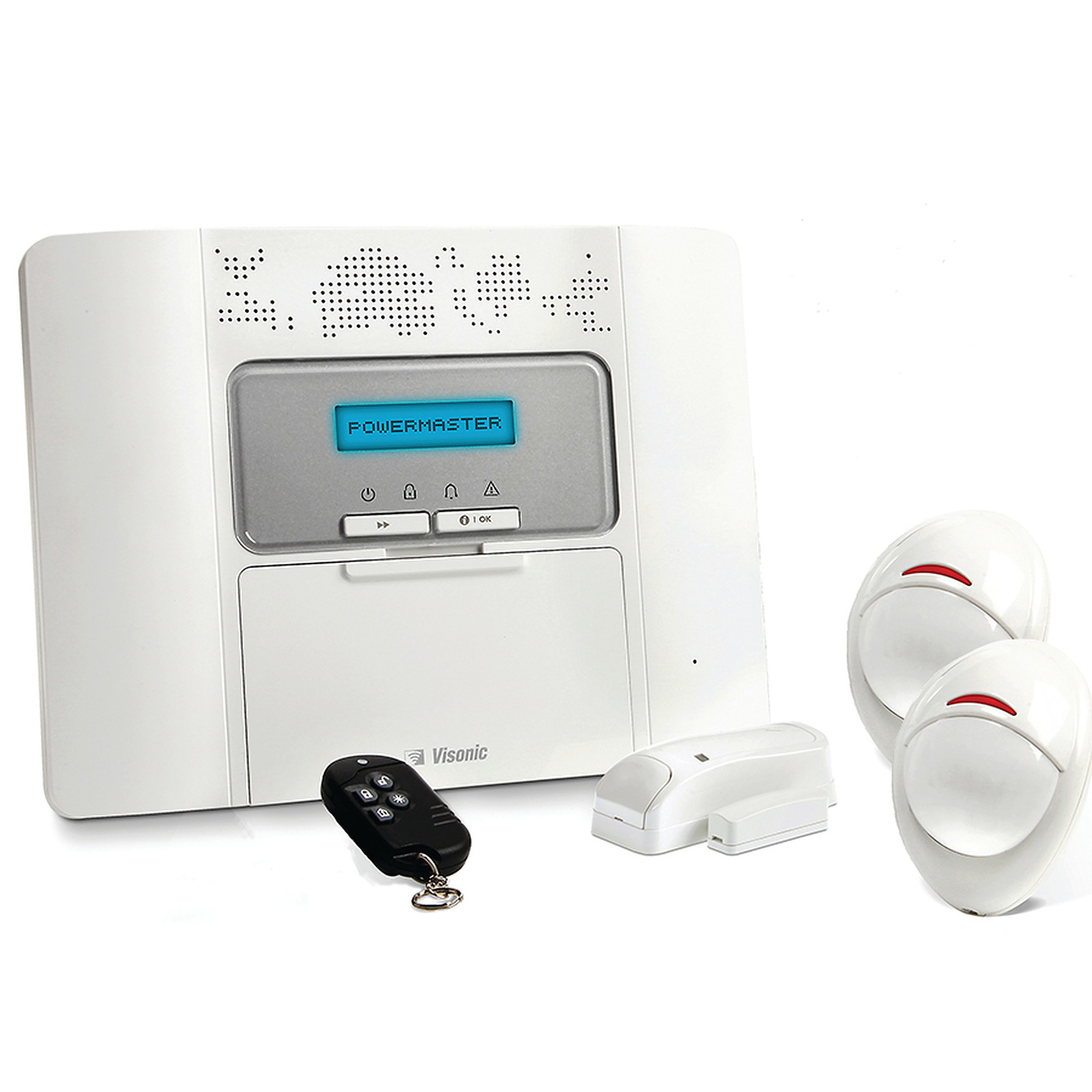 Visonic - Alarme maison PowerMaster 30 - Kit 2 - Kit alarme Visonic