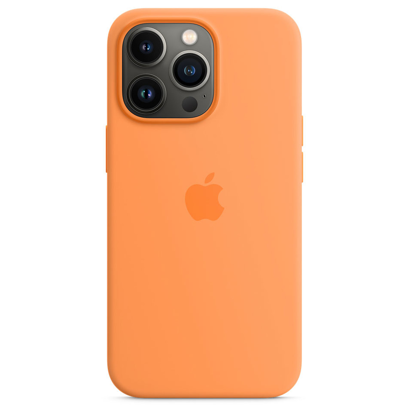 Apple Silicone Case with MagSafe Orange Apple iPhone 13 Pro - Coque telephone Apple