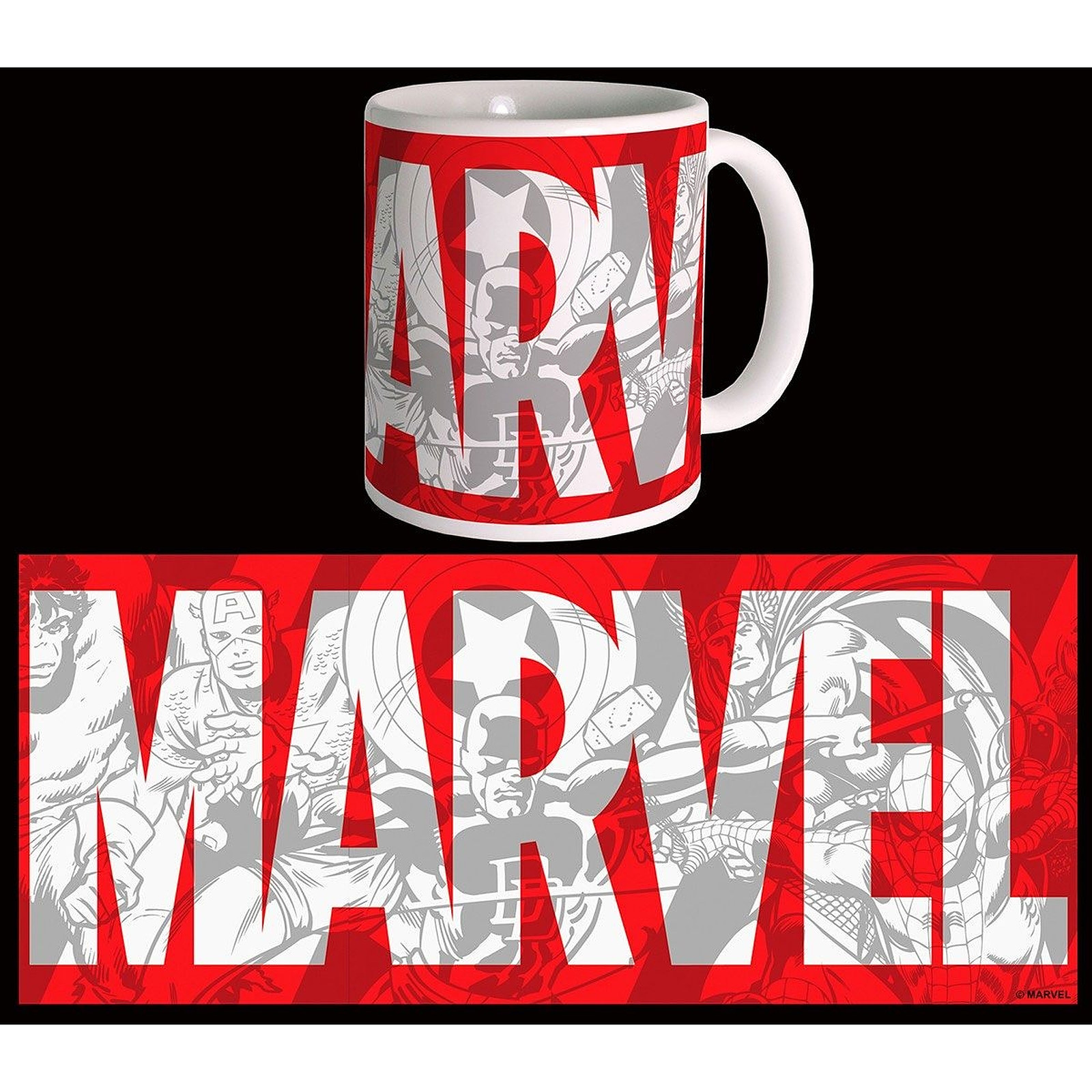 Marvel Comics - Mug Big Logo - Mugs Semic