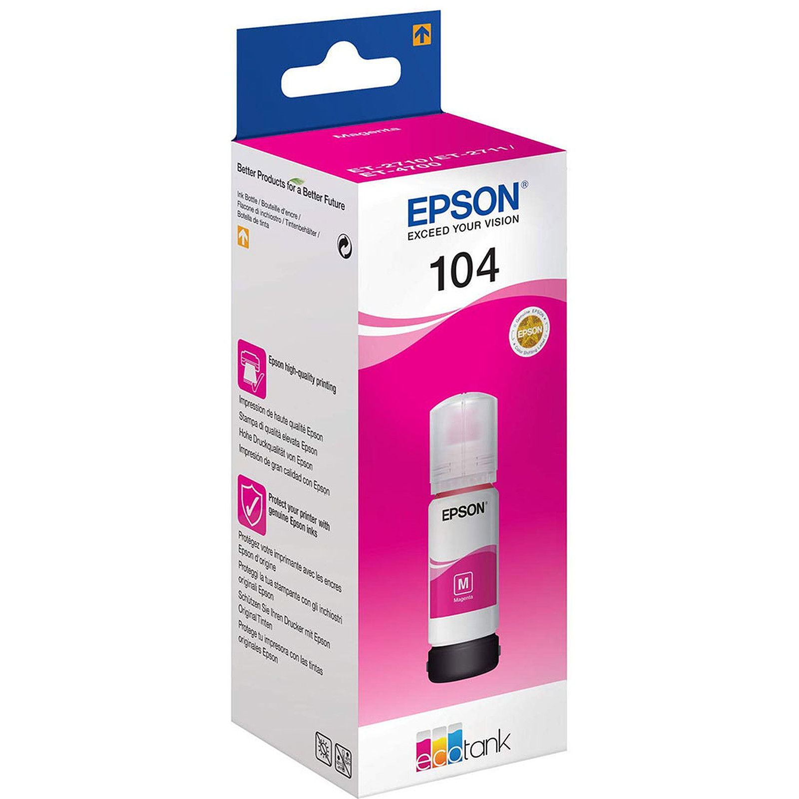 Epson 104 EcoTank Magenta - Cartouche imprimante Epson