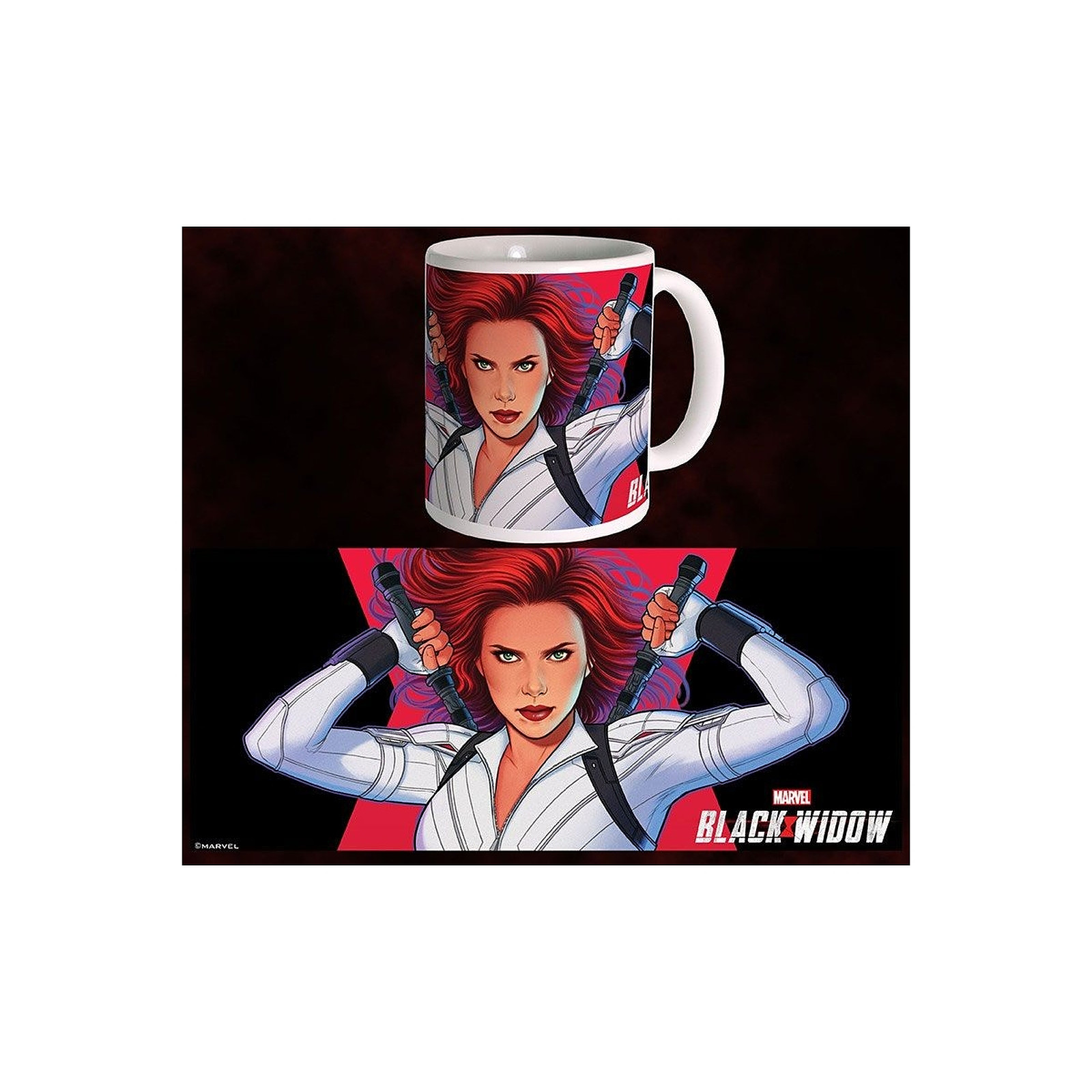Black Widow - Mug White Widow - Mugs Semic