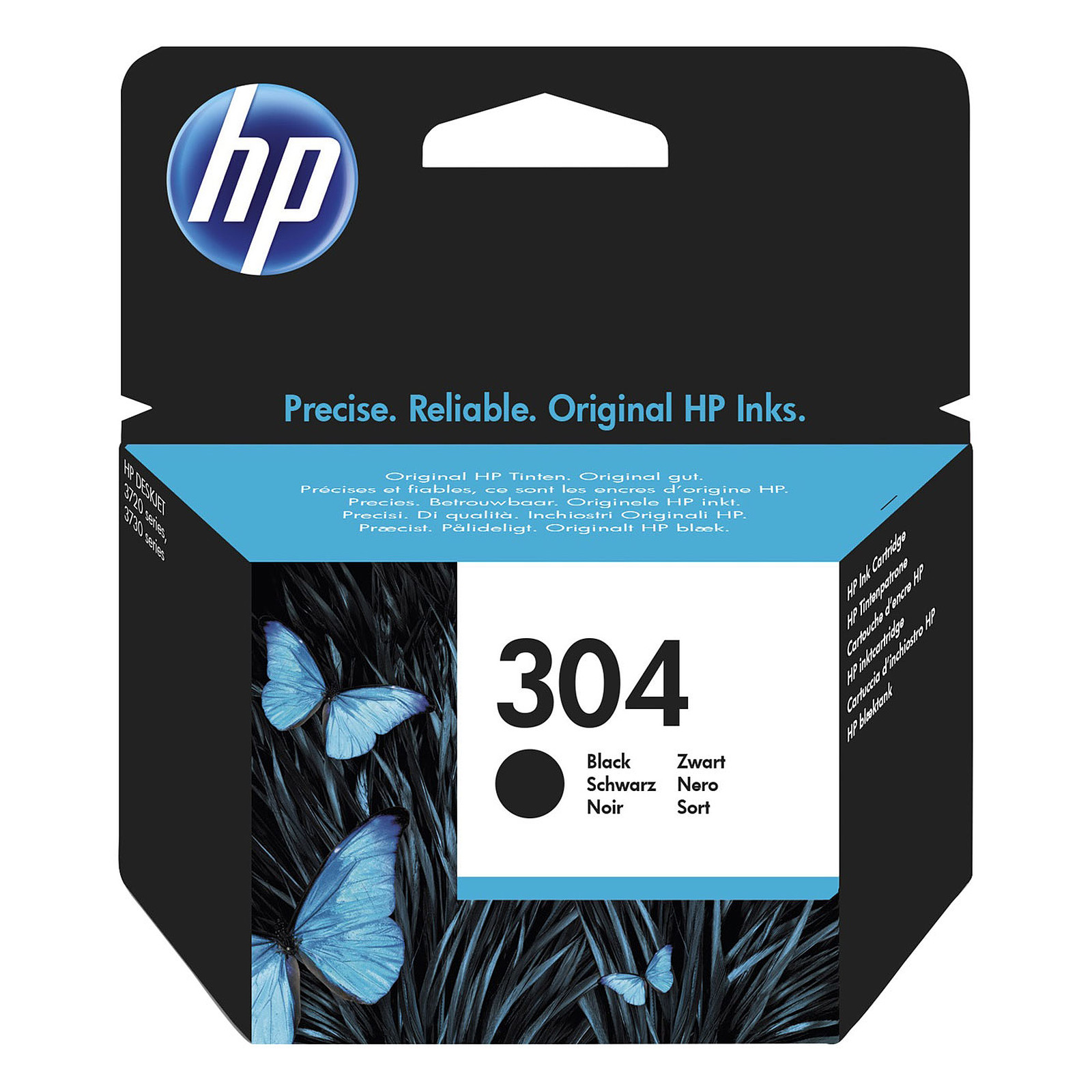 HP 304 (N9K06AE) - Noir - Cartouche imprimante HP