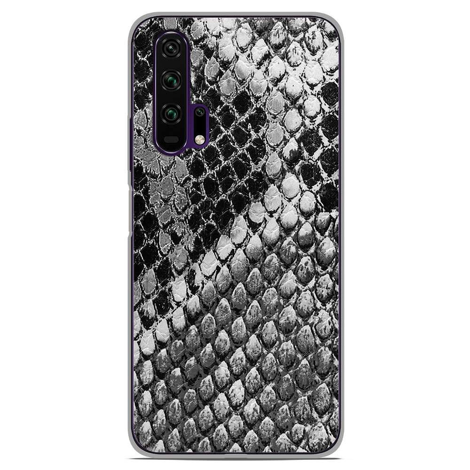 1001 Coques Coque silicone gel Huawei Honor 20 Pro motif Texture Python - Coque telephone 1001Coques